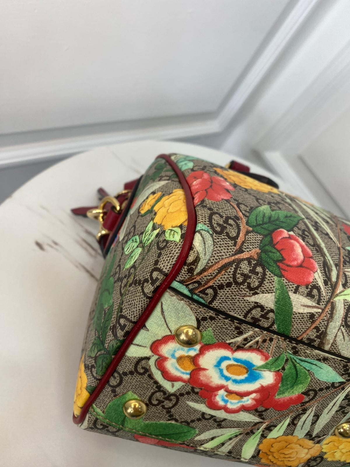 Gucci Tian GG Supreme Boston