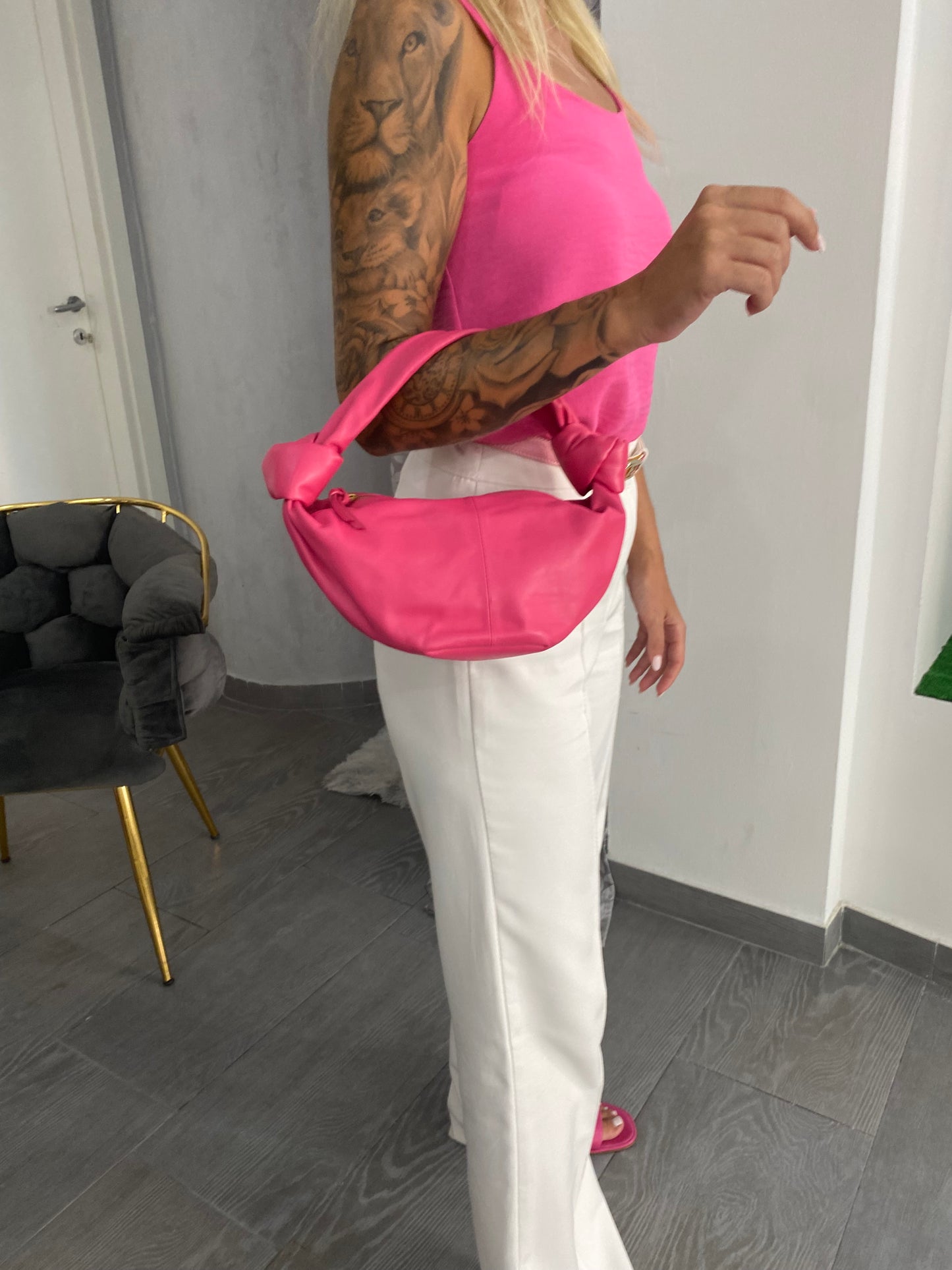 Borsa Bottega Veneta Mini Double Knot