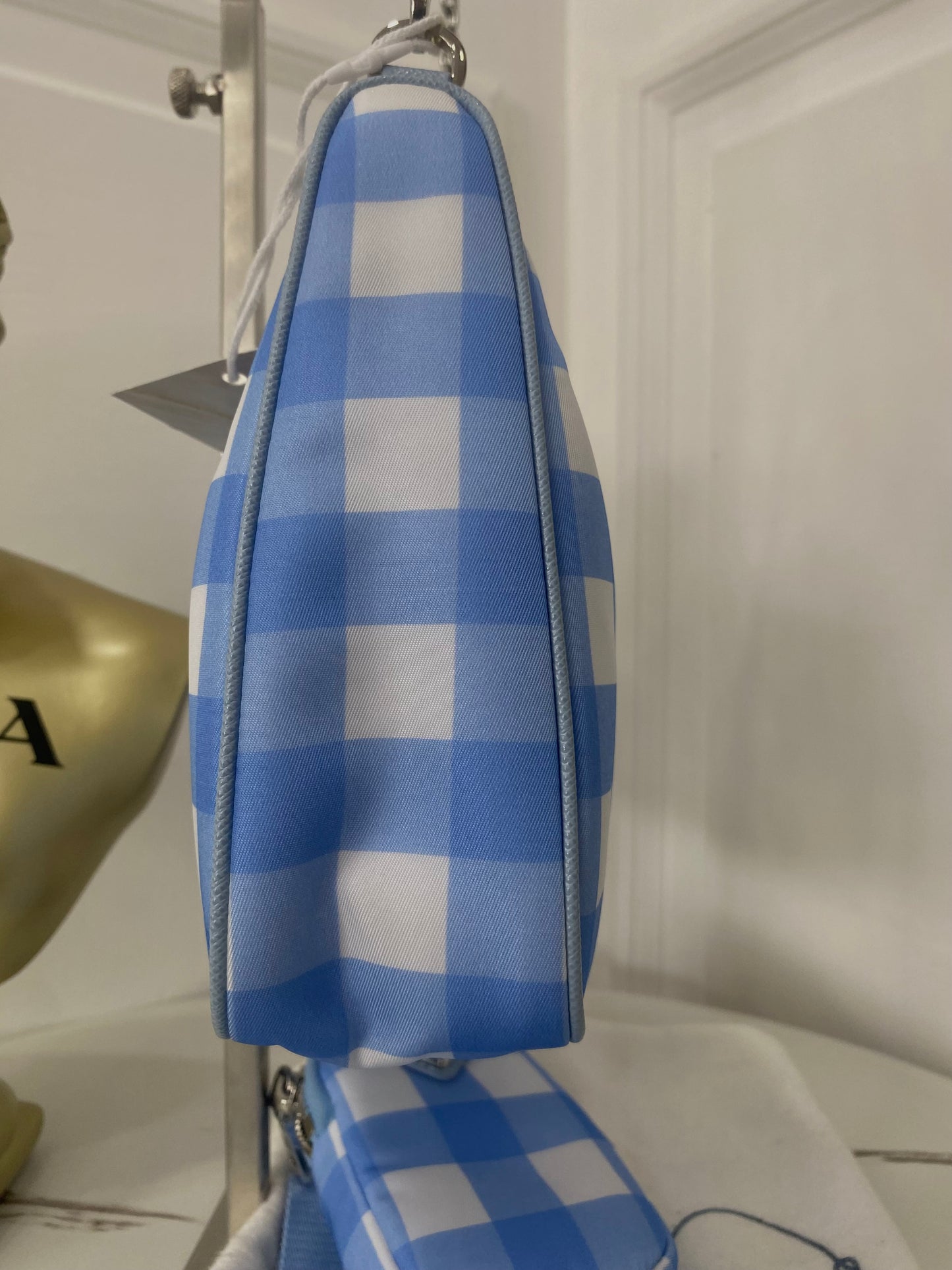 Prada Re-Edition 2005 in Re-Nylon Celeste/Bianca
