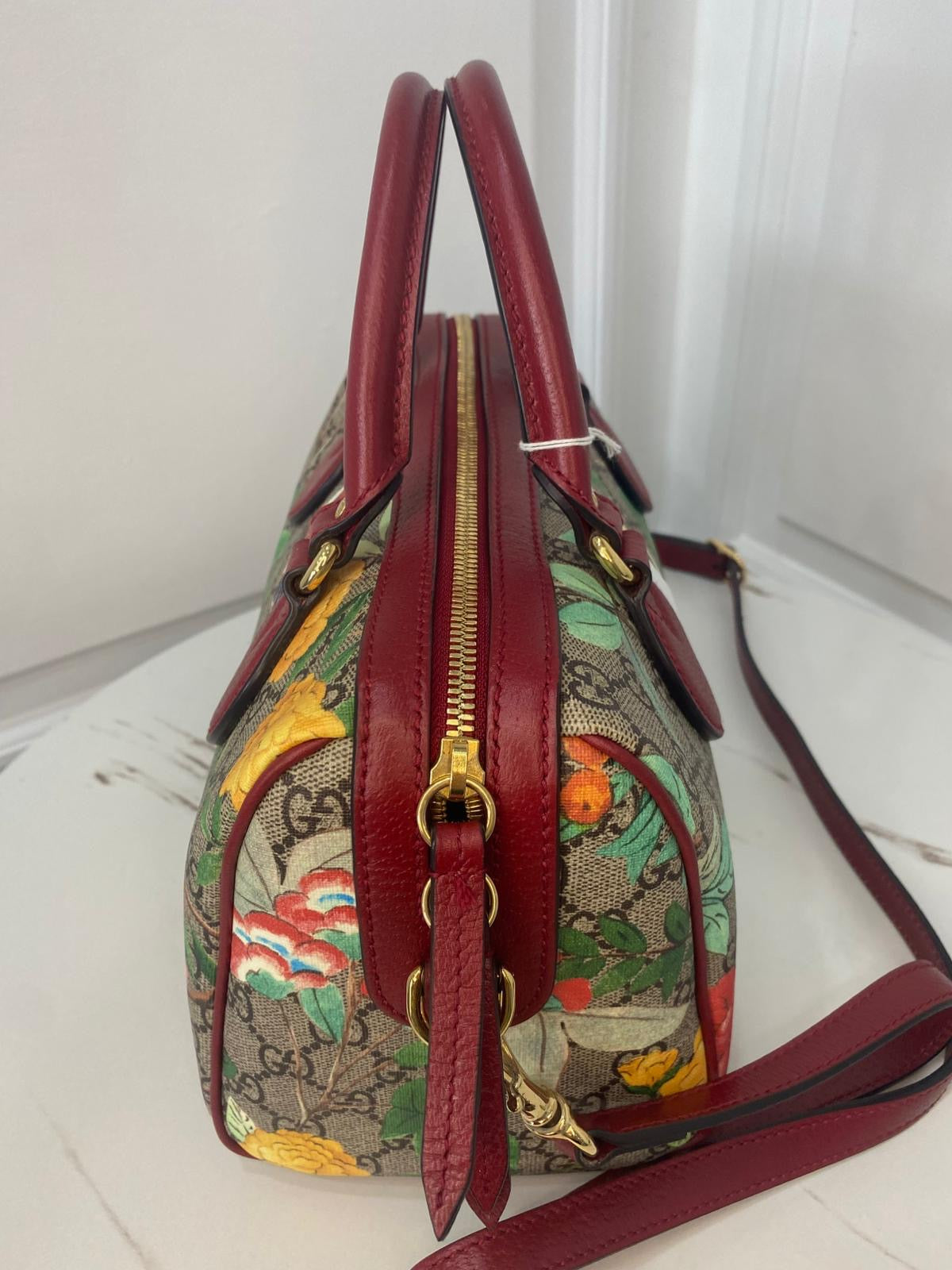 Gucci Tian GG Supreme Boston