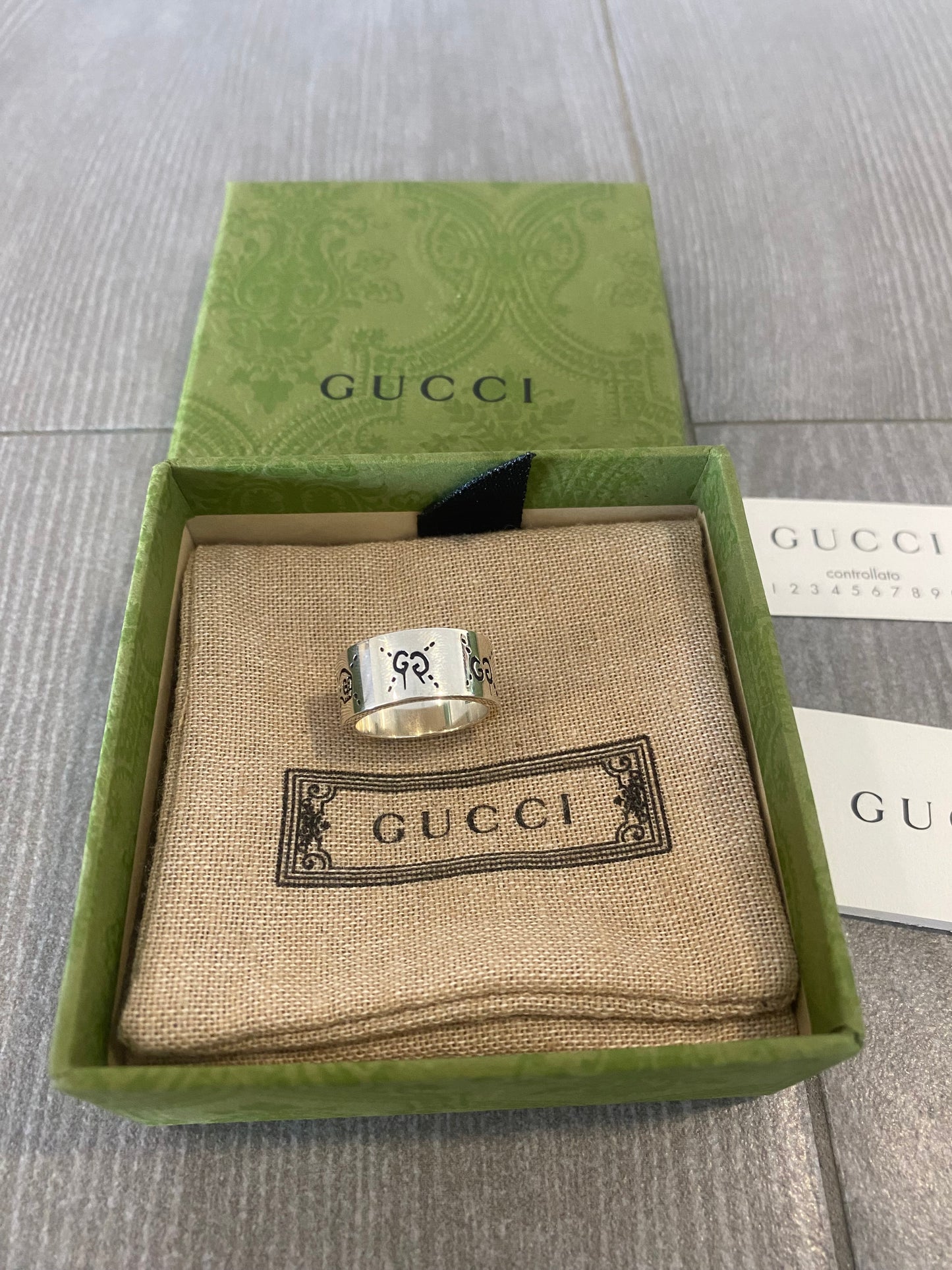 Anello Gucci GG