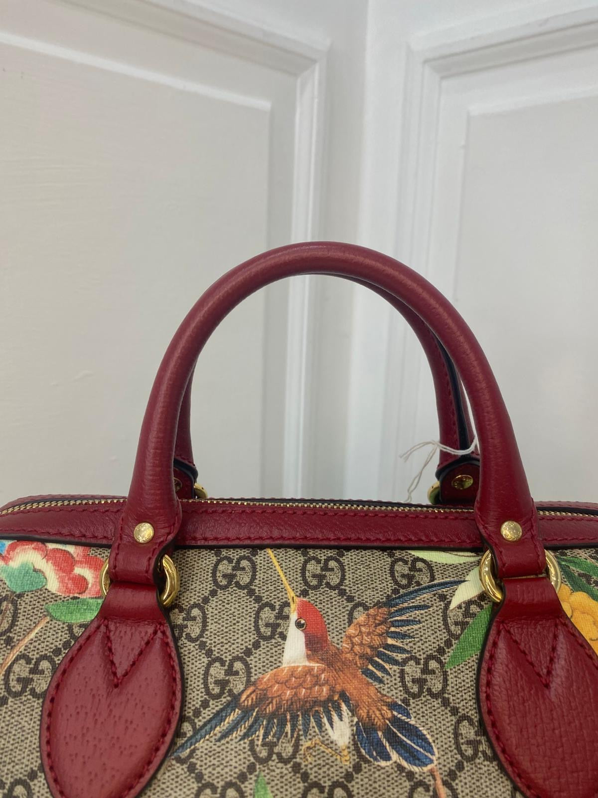 Gucci Tian GG Supreme Boston