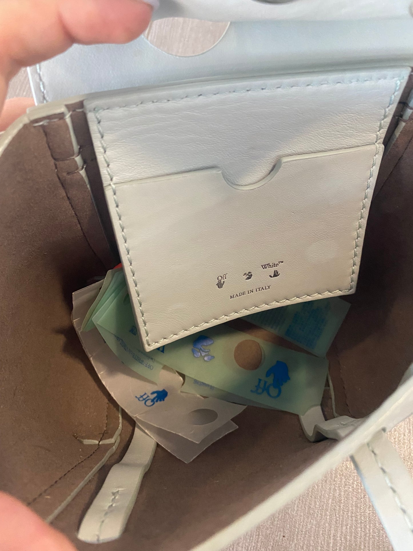 Borsa Off-White Burrow