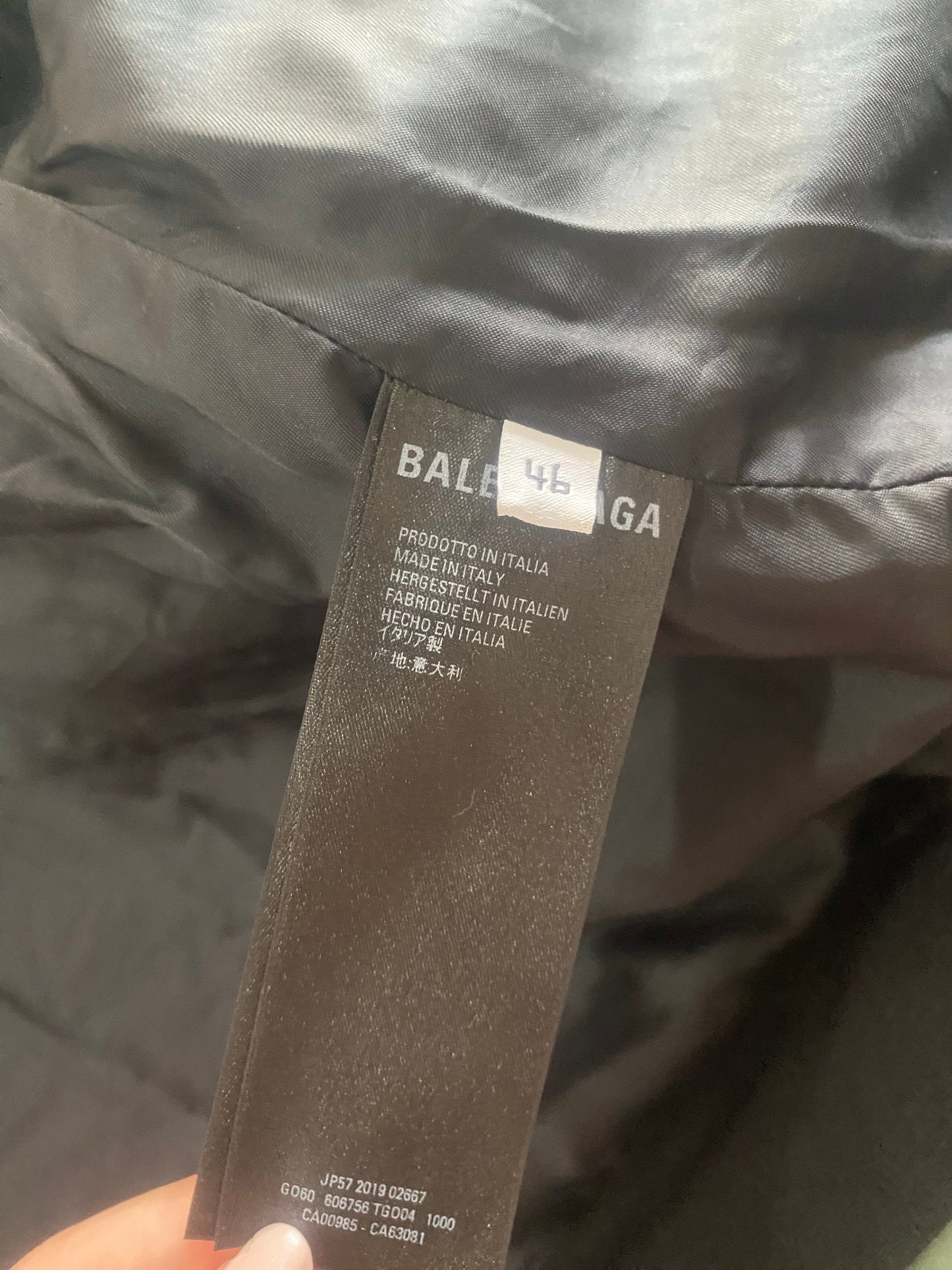 Giubbotto Balenciaga