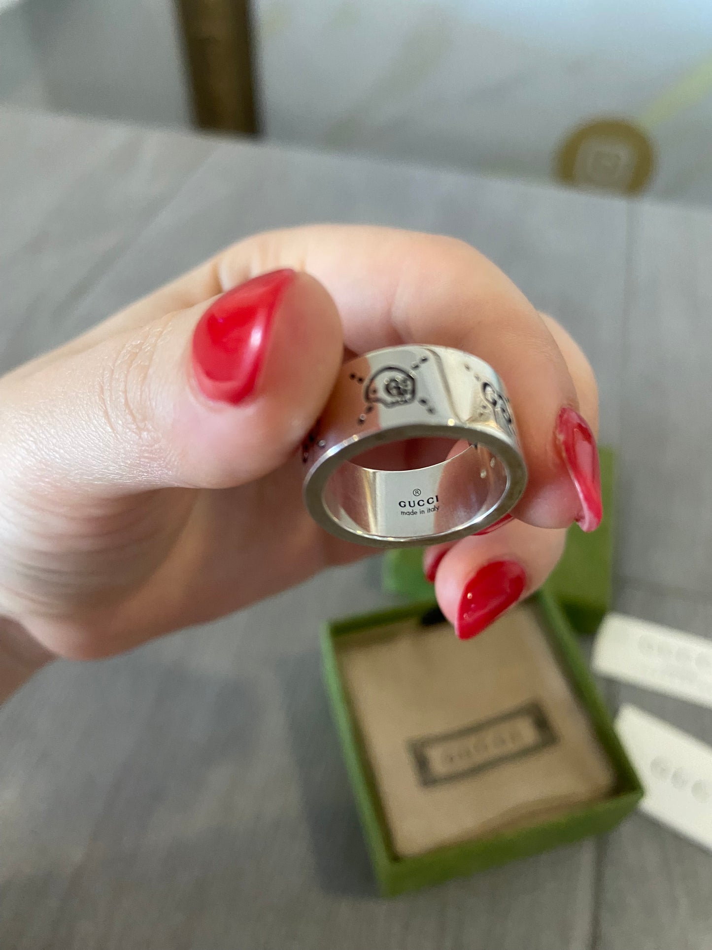 Anello Gucci GG