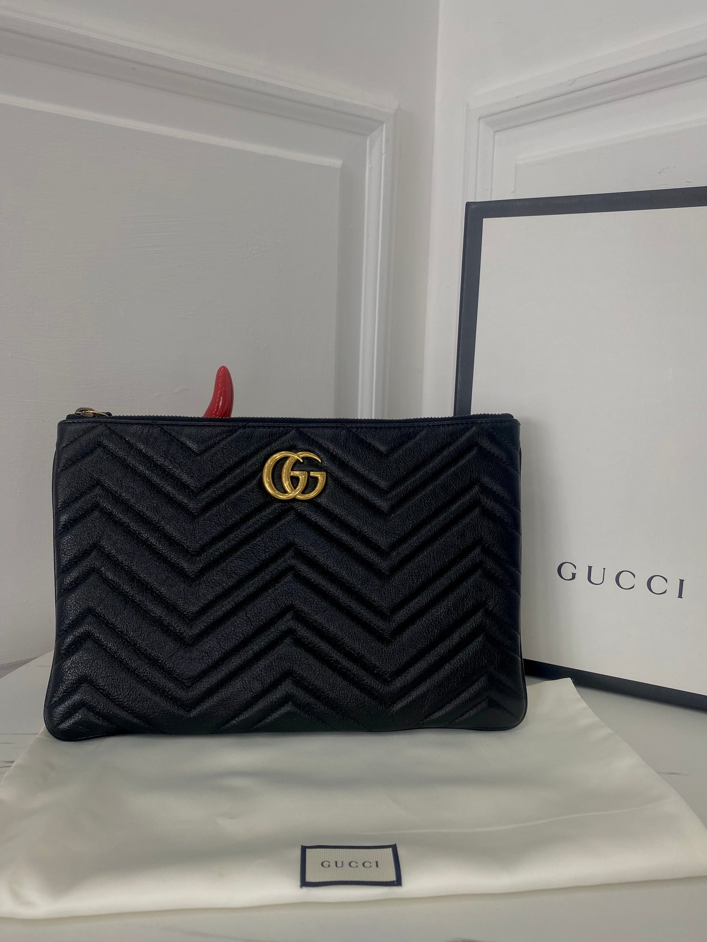 Pochette Gucci Marmont GG