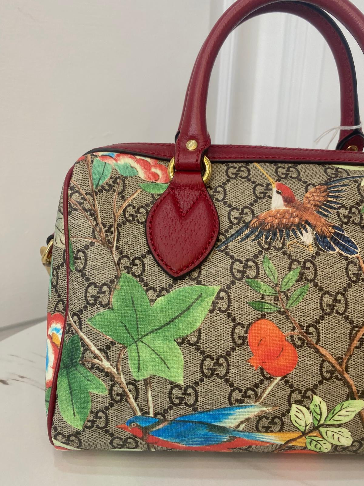 Gucci Tian GG Supreme Boston