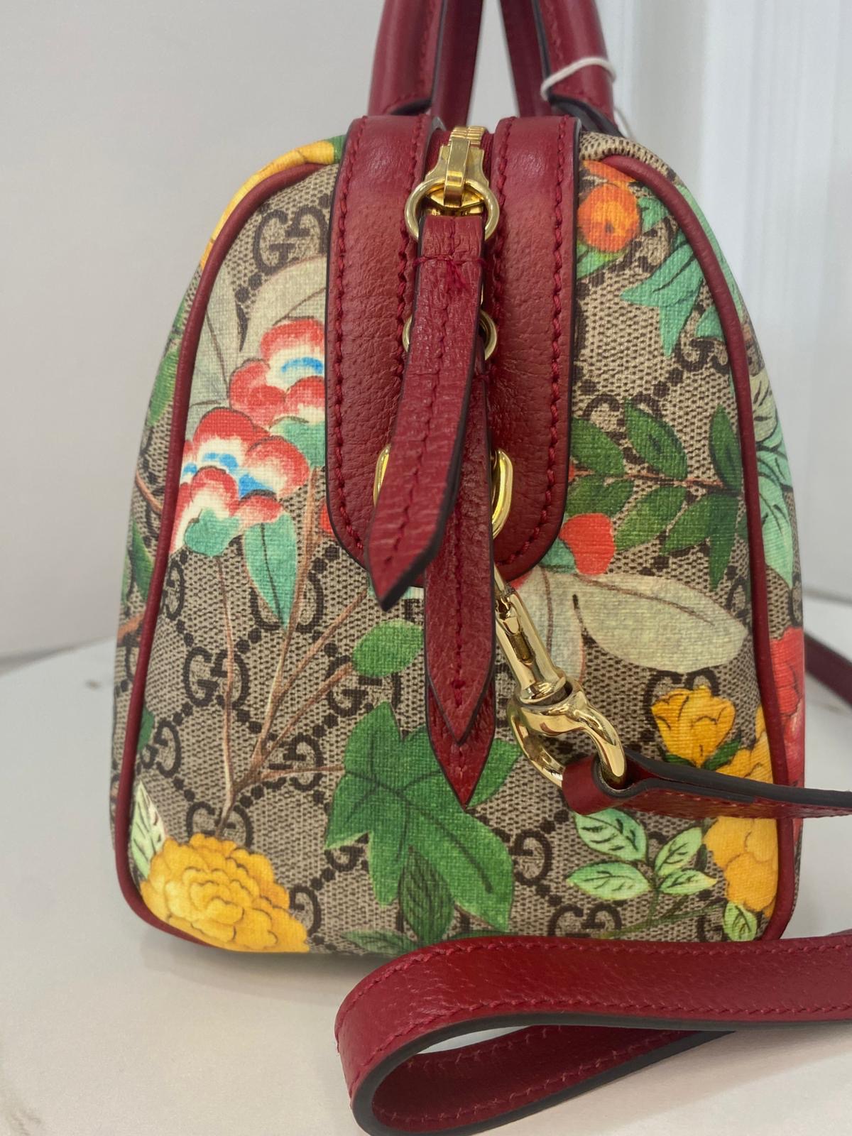 Gucci Tian GG Supreme Boston