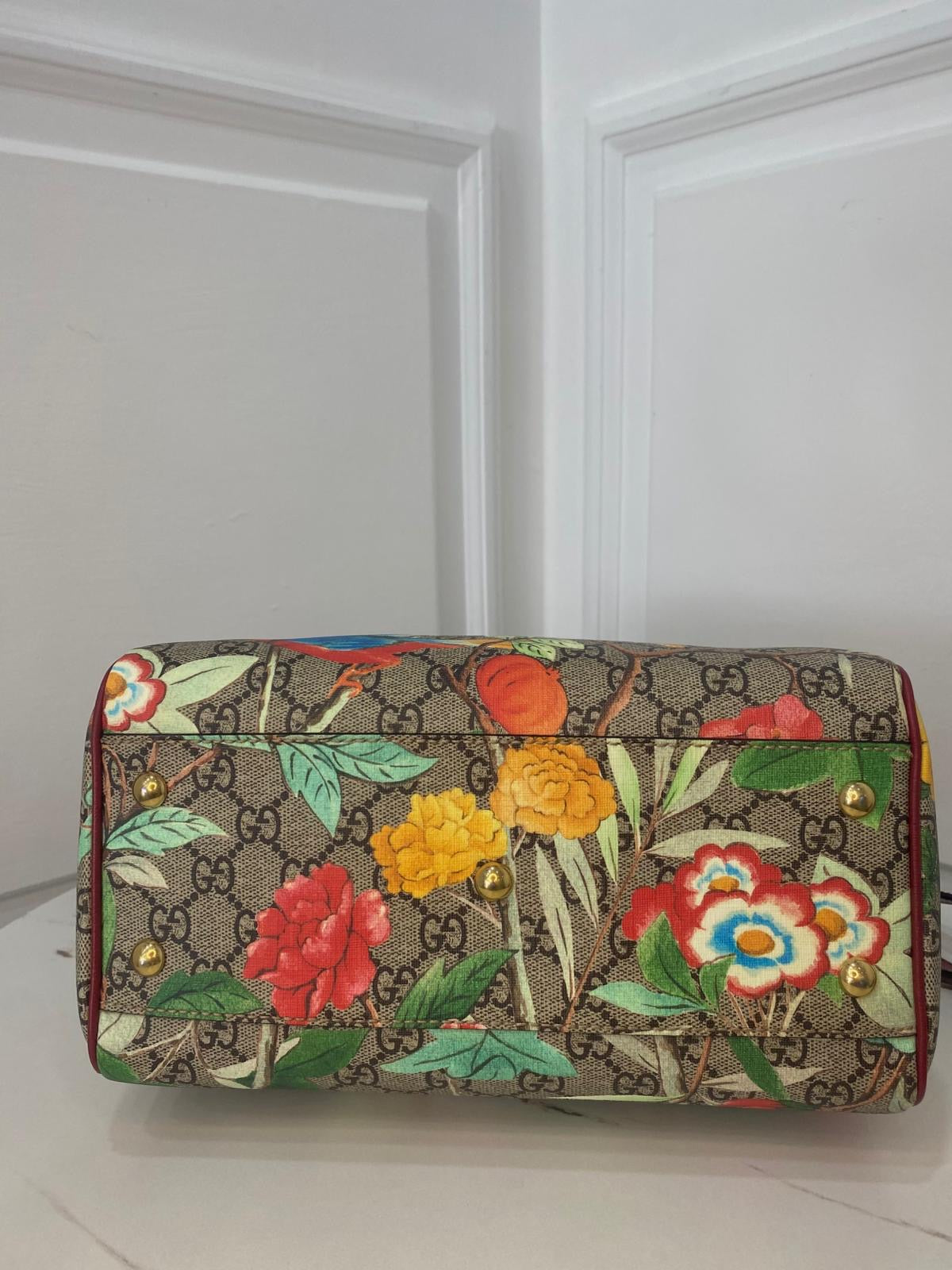 Gucci Tian GG Supreme Boston
