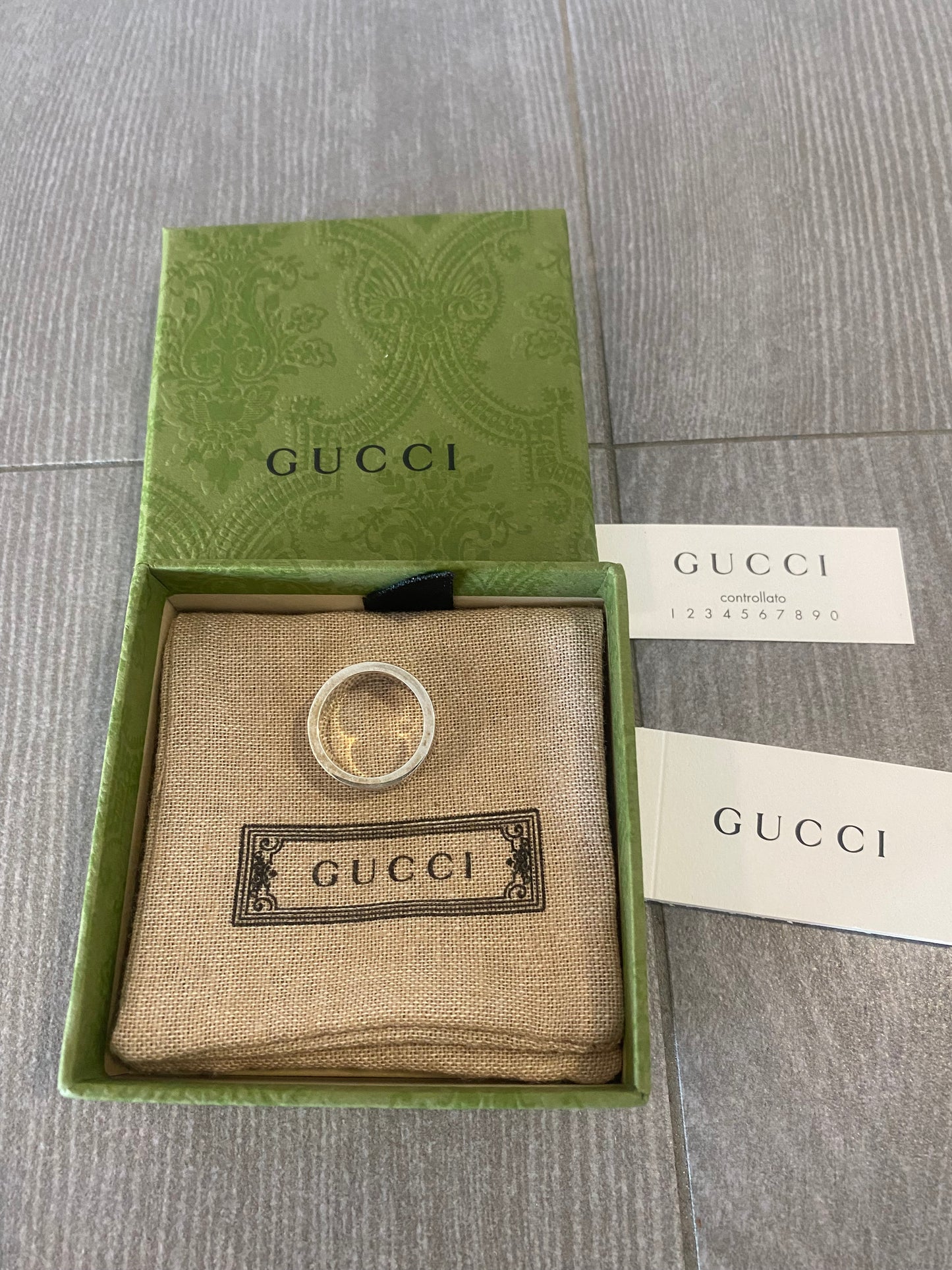 Anello Gucci GG