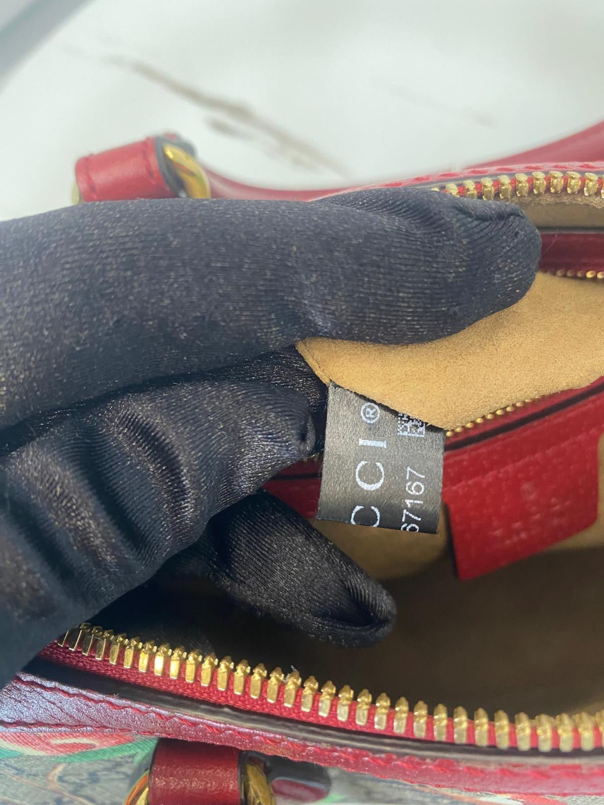 Gucci Tian GG Supreme Boston