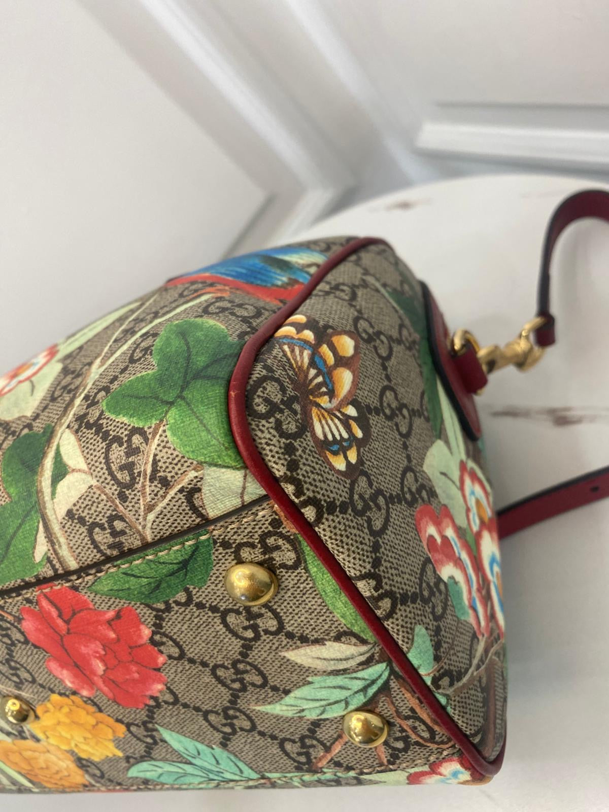 Gucci Tian GG Supreme Boston