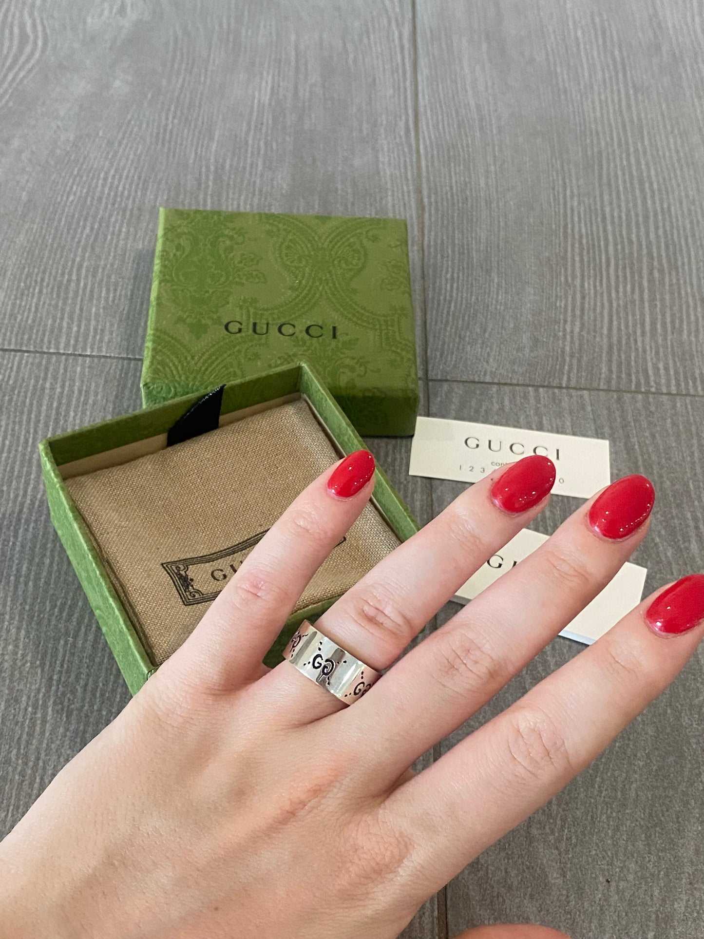 Anello Gucci GG