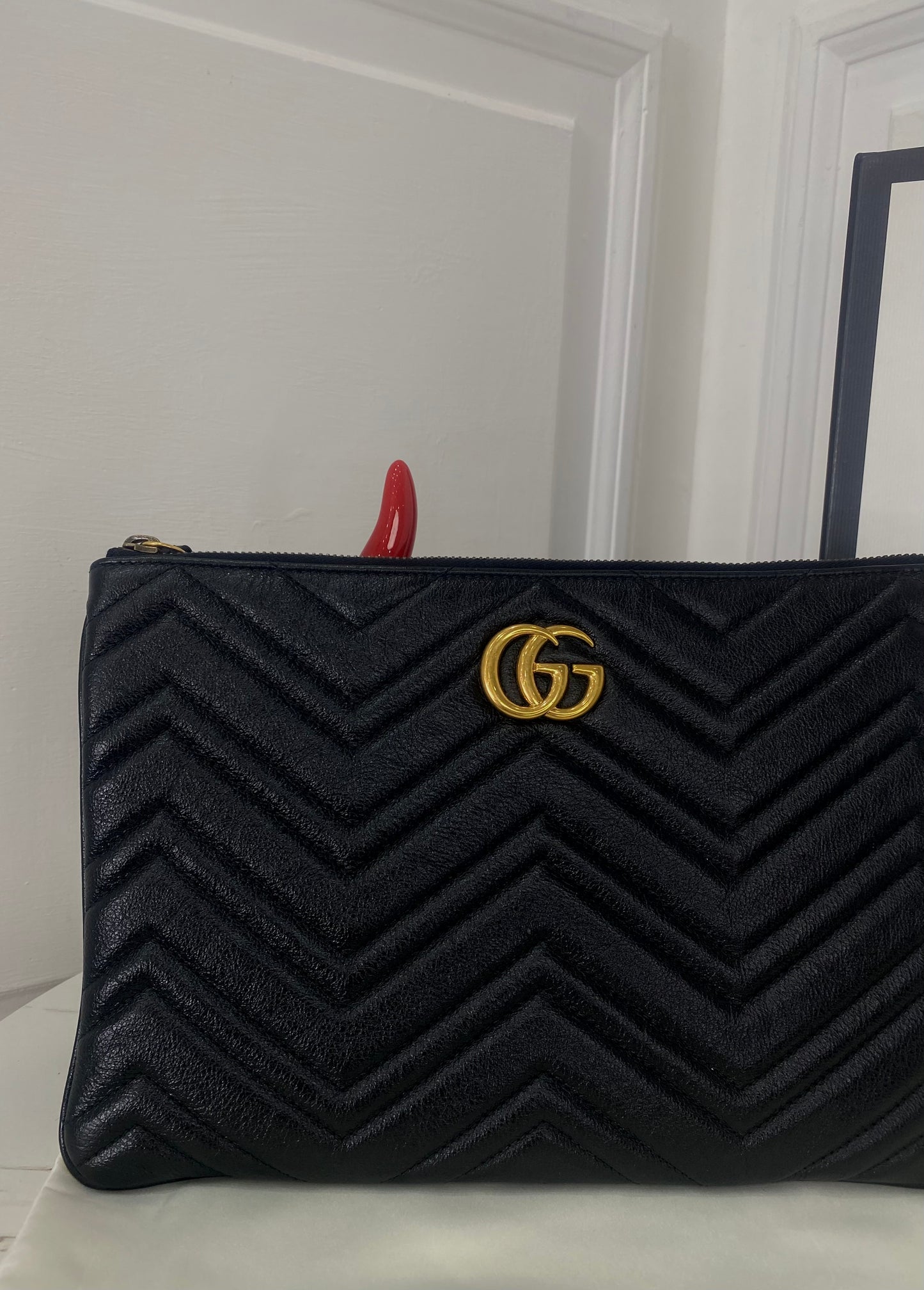 Pochette Gucci Marmont GG