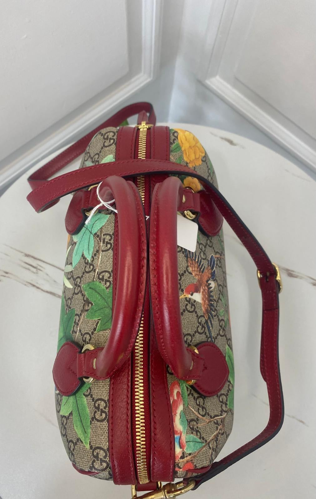 Gucci Tian GG Supreme Boston
