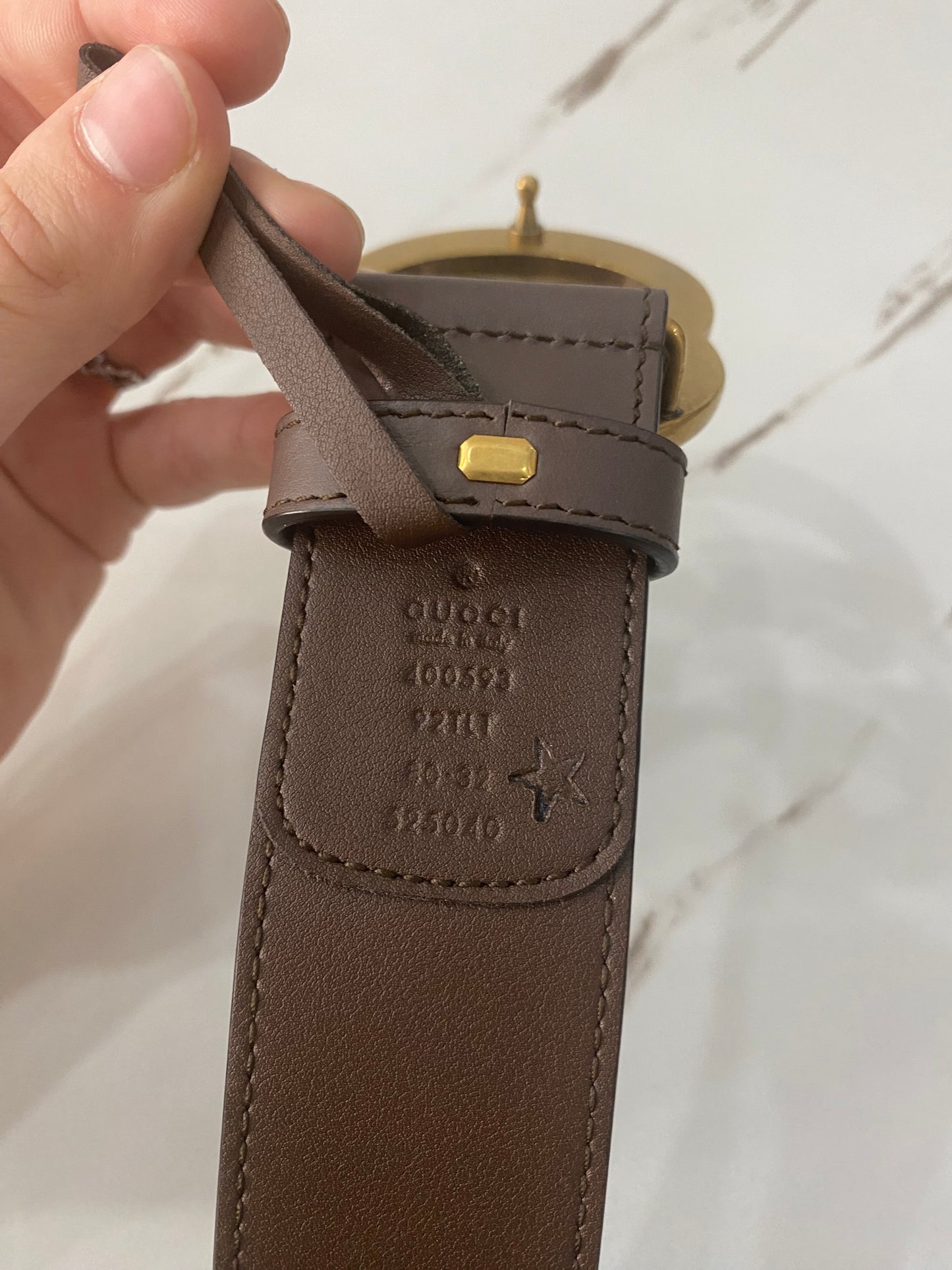 Cintura Gucci GG