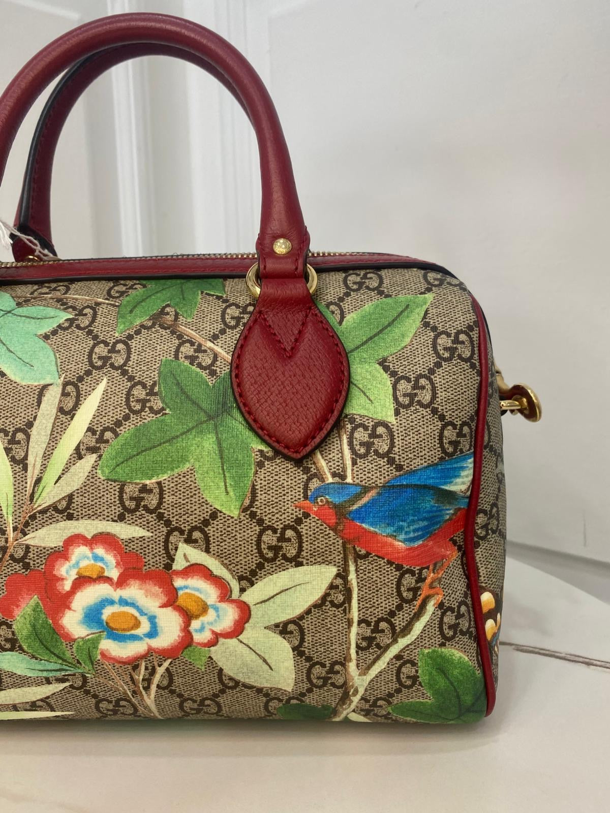 Gucci Tian GG Supreme Boston