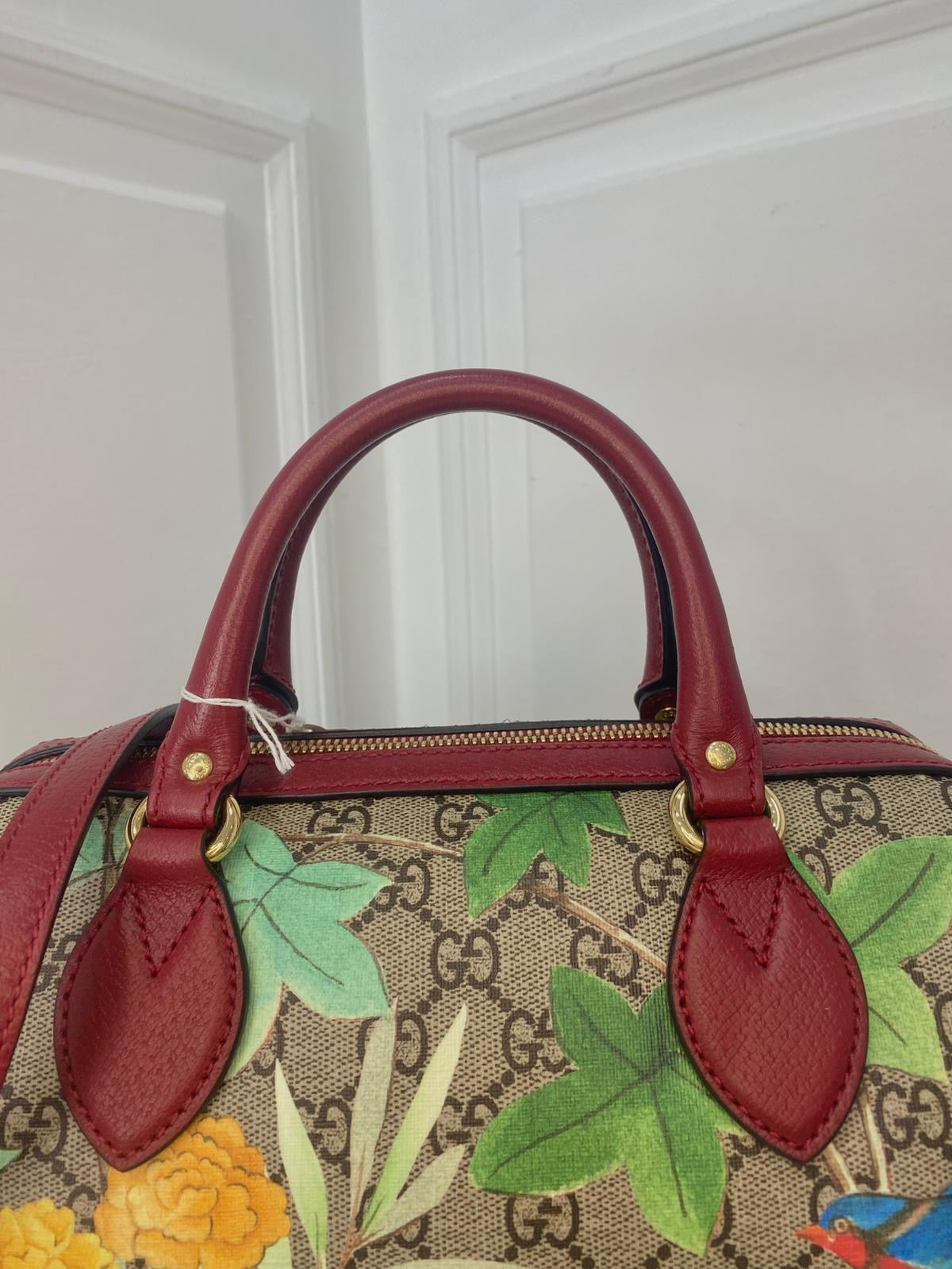 Gucci Tian GG Supreme Boston