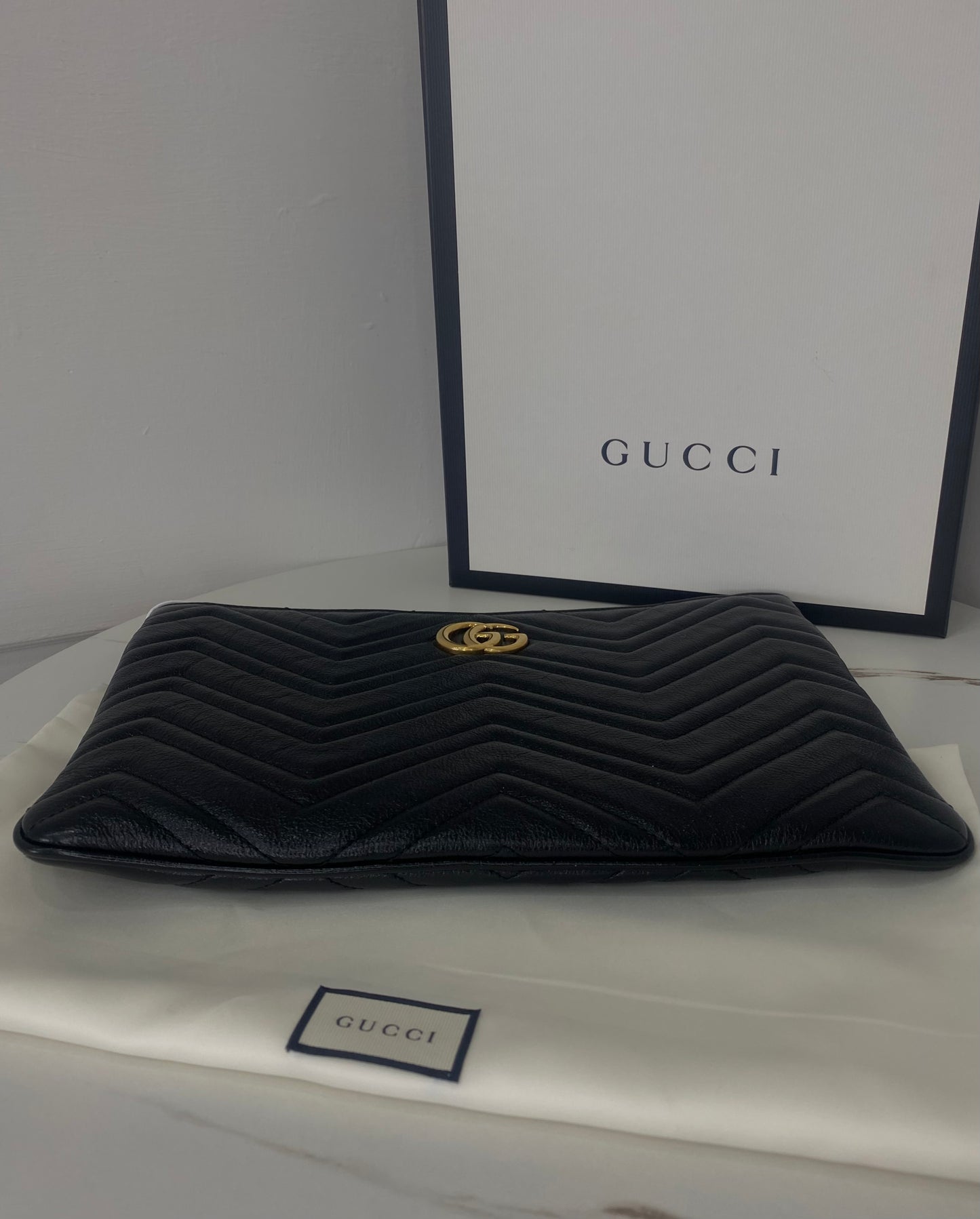 Pochette Gucci Marmont GG