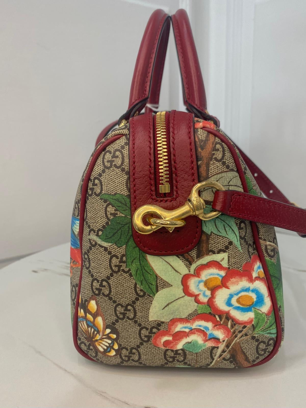 Gucci Tian GG Supreme Boston