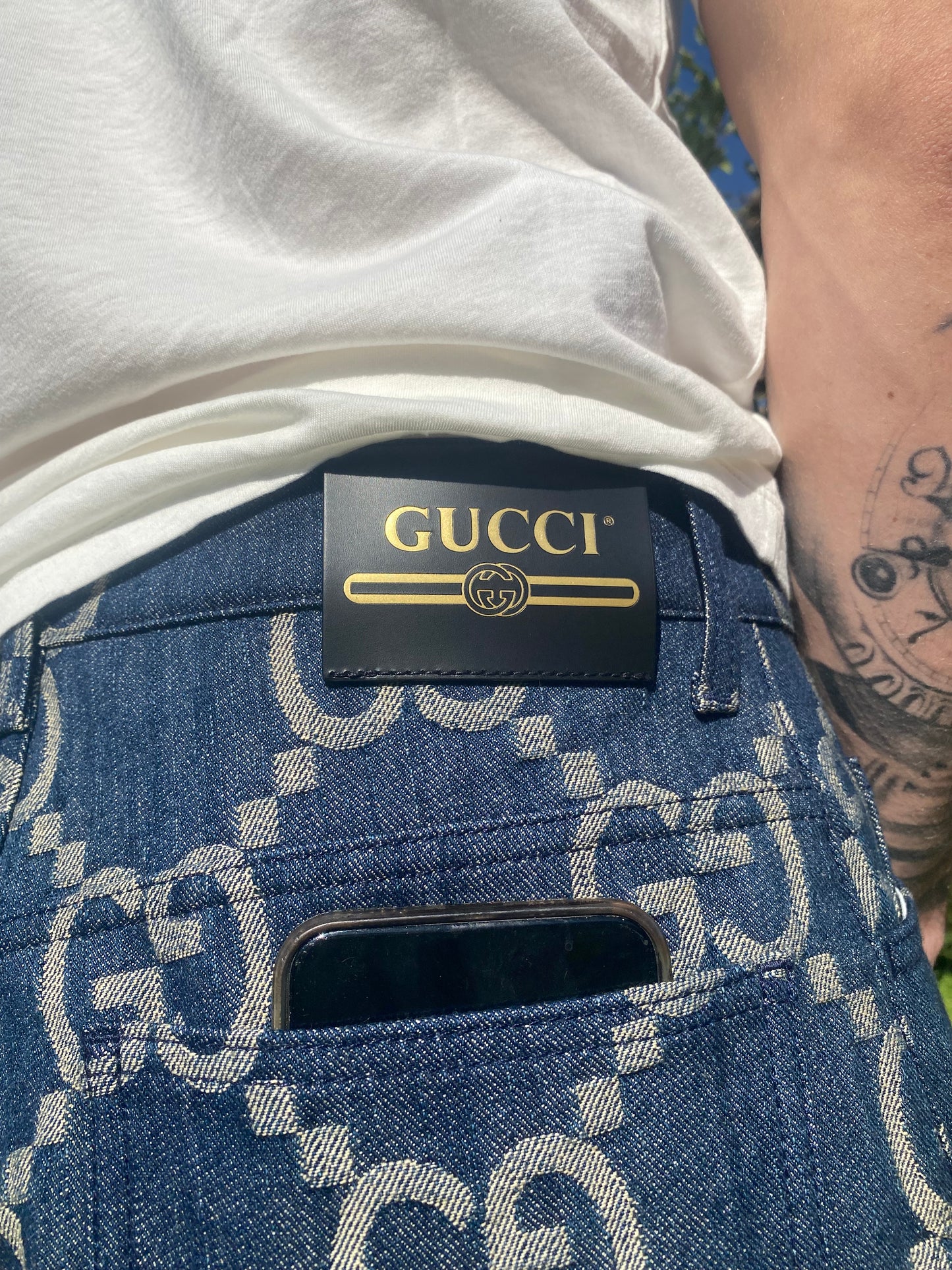 Pantaloncini Gucci Bermuda Jumbo GG
