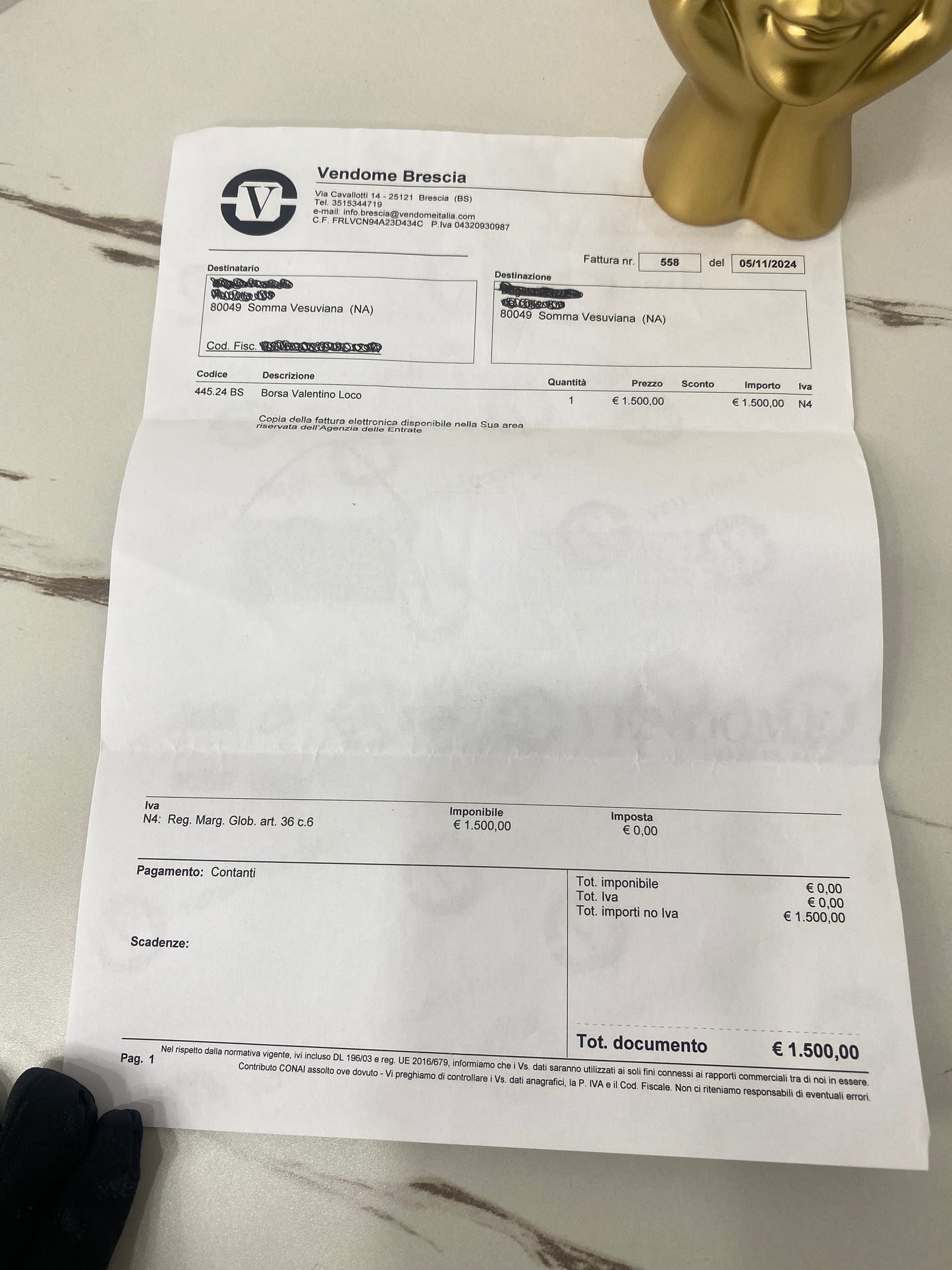 Borsa Valentino Garavani Locò