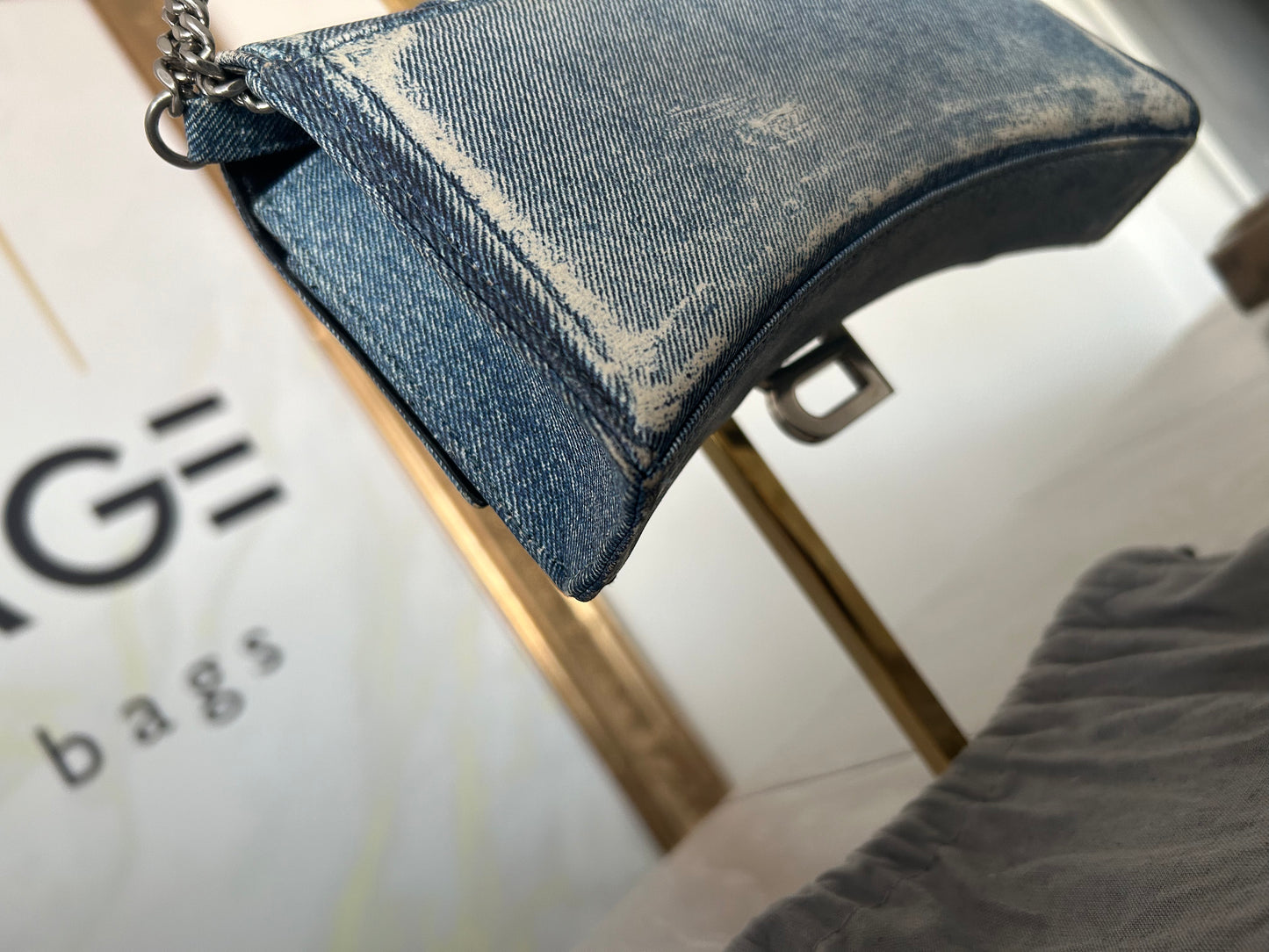 Balenciaga Hourglass Denim Jeans