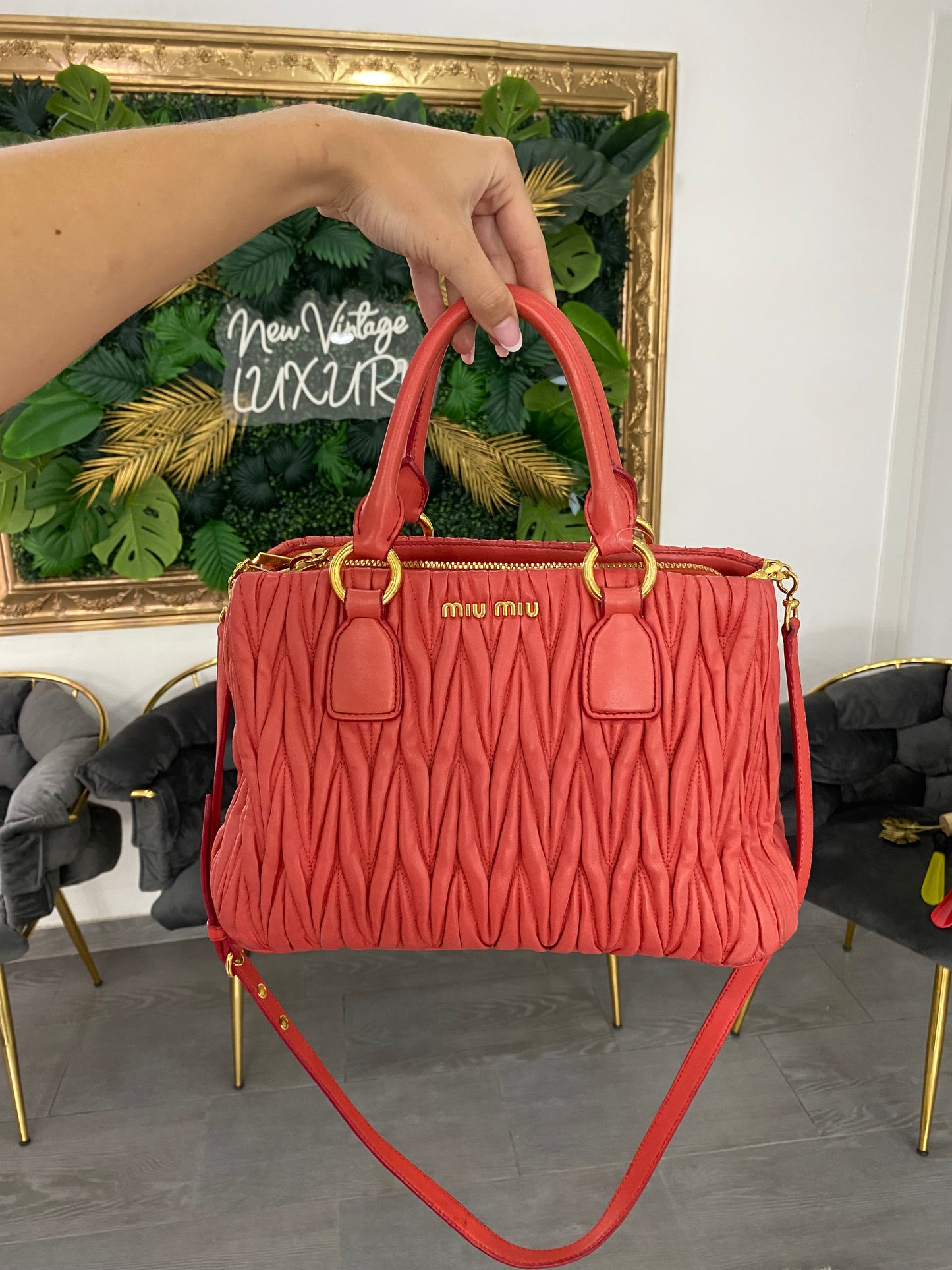 Borsa Miu Miu Tote Matelassé