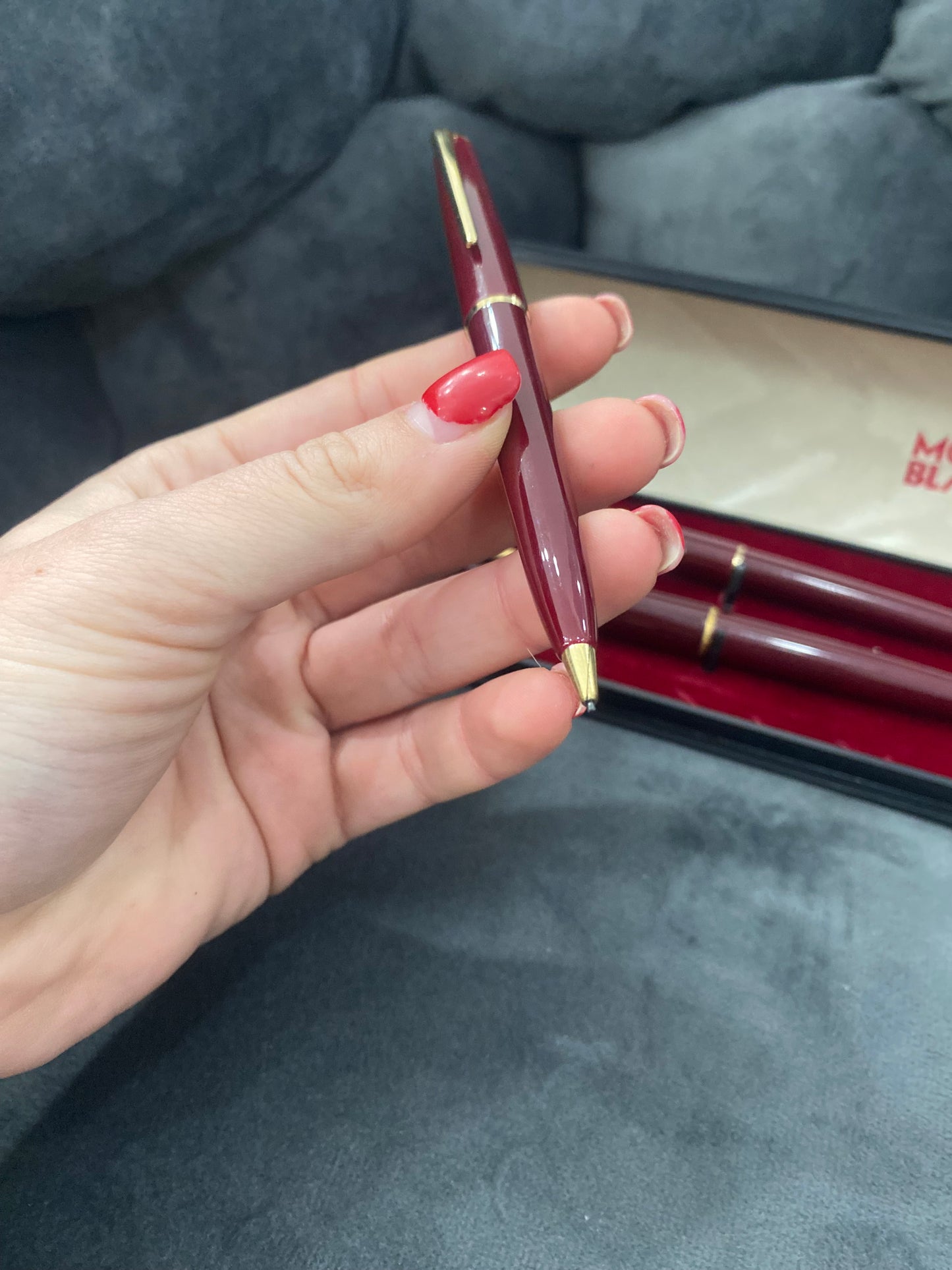 set penna e matite Montblanc vintage