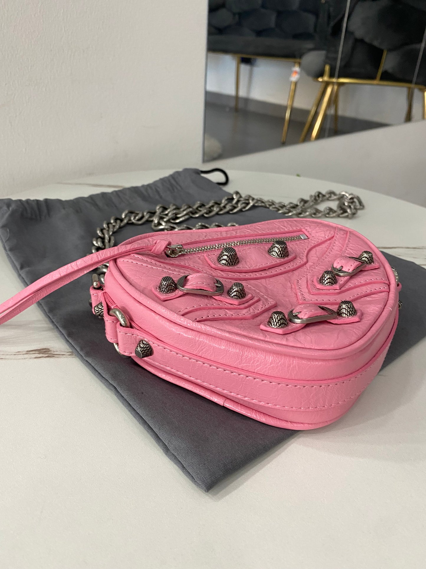Borsetta Balenciaga Le Cagole Heart Mini