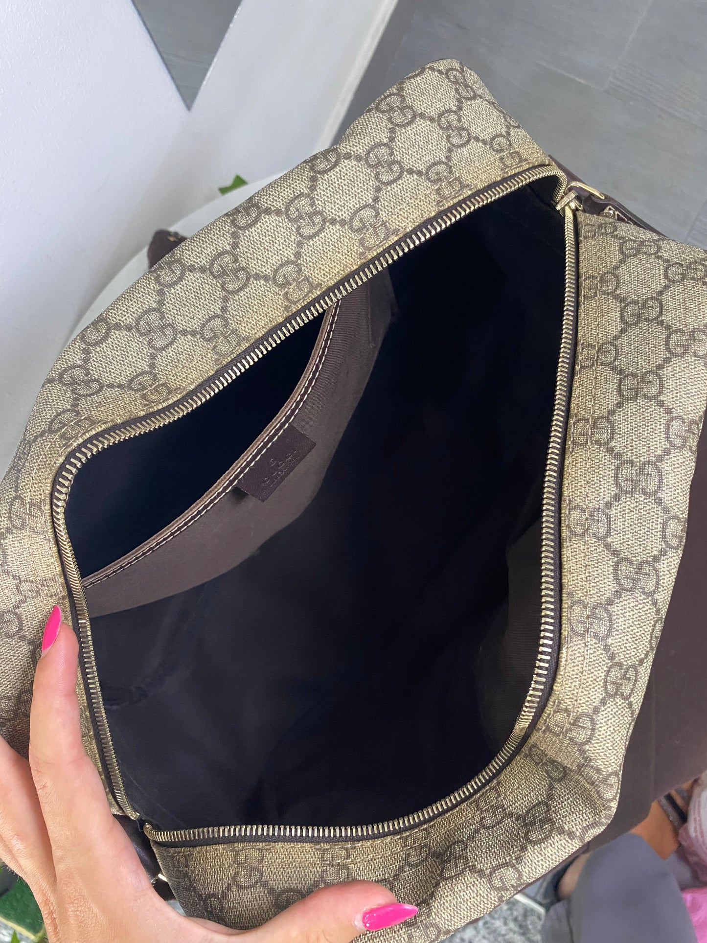Borsa a tracolla Gucci Messenger GG