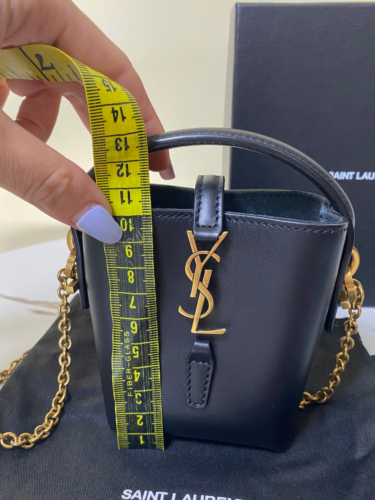 Borsetta Saint Laurent Le 37 Micro YSL