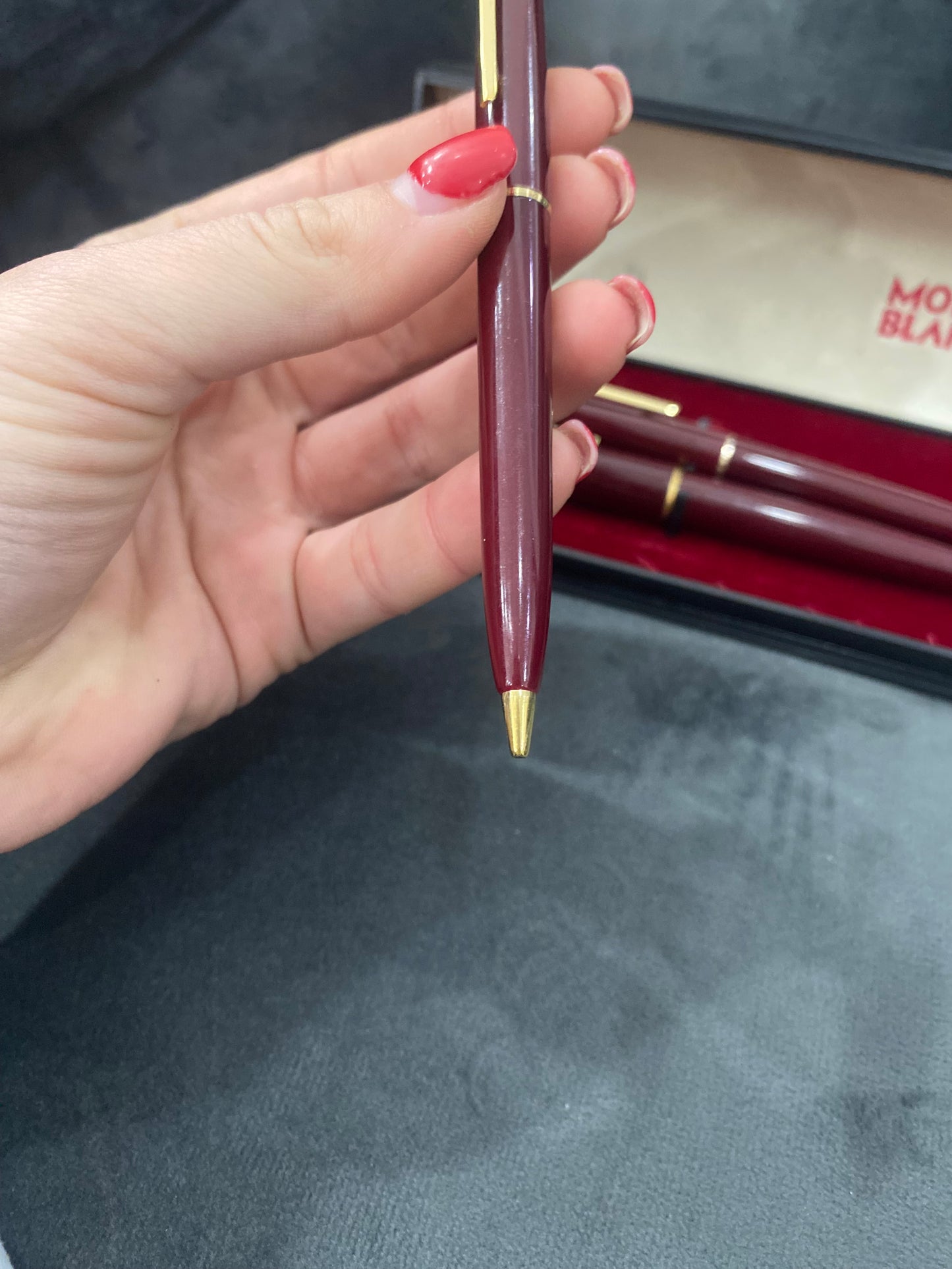 set penna e matite Montblanc vintage