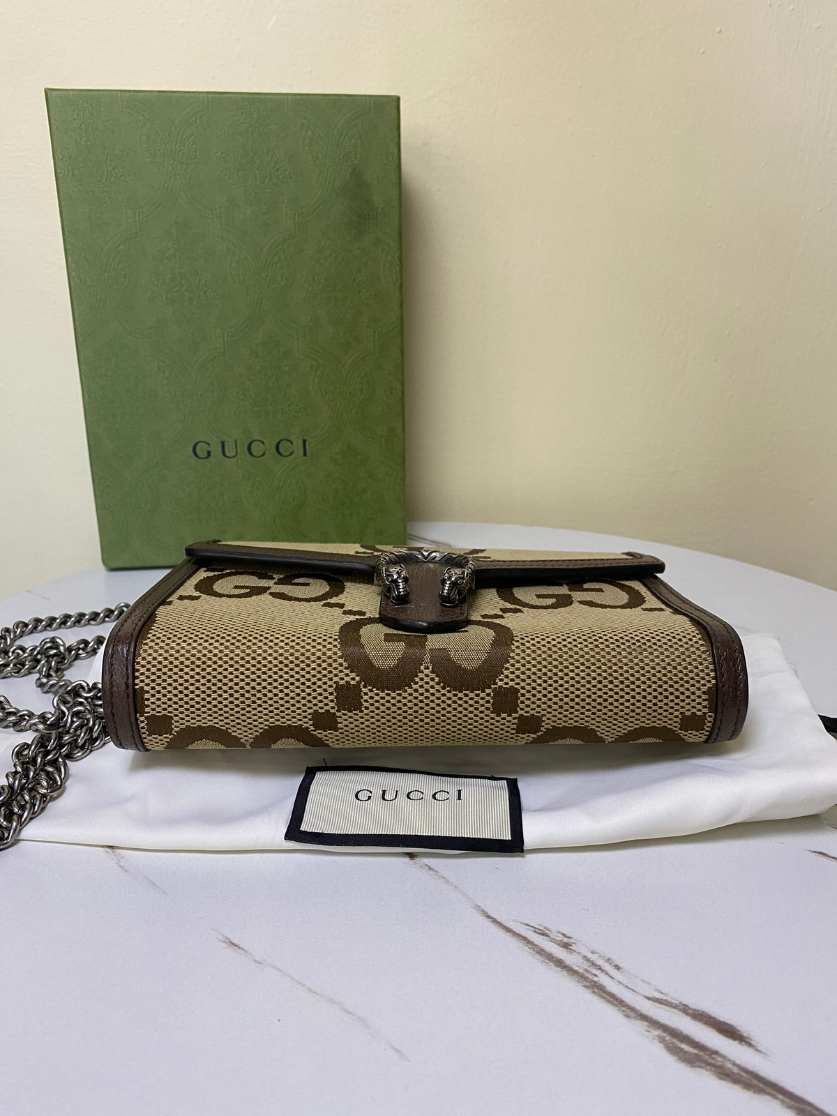 Borsa Gucci Dionysus Wallet Jumbo GG
