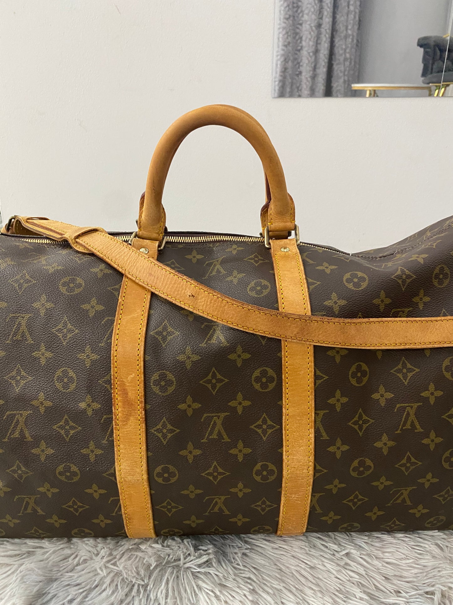 Borsone Louis Vuitton Keepall 55 Bandouliere