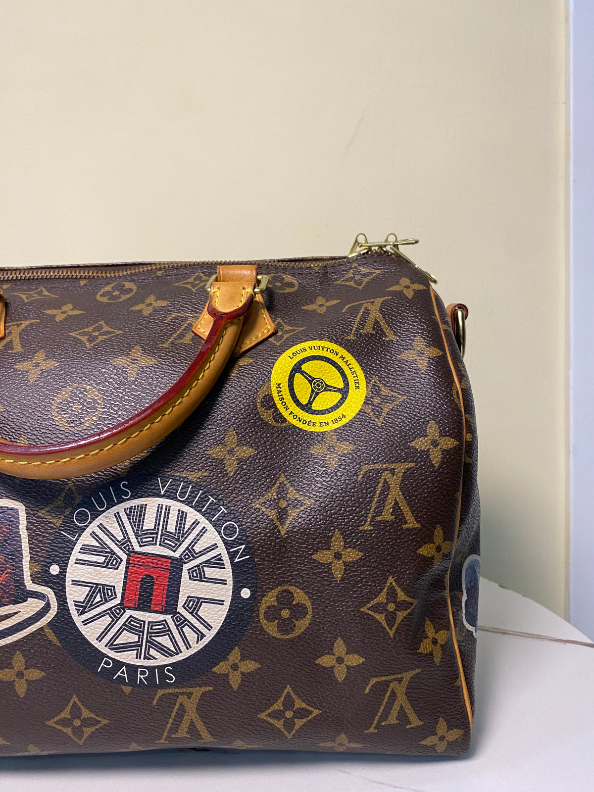 Borsa Louis Vuitton Speedy 30 Bandouliere