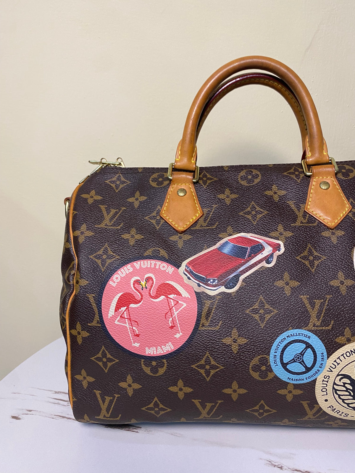 Borsa Louis Vuitton Speedy 30 Bandouliere