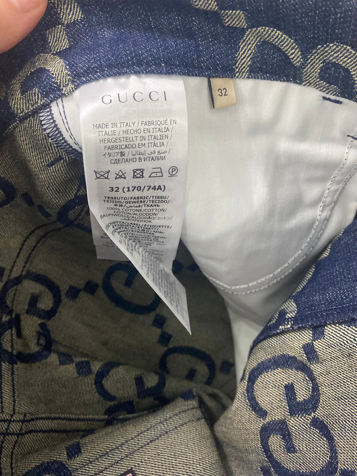 Pantaloncini Gucci Bermuda Jumbo GG