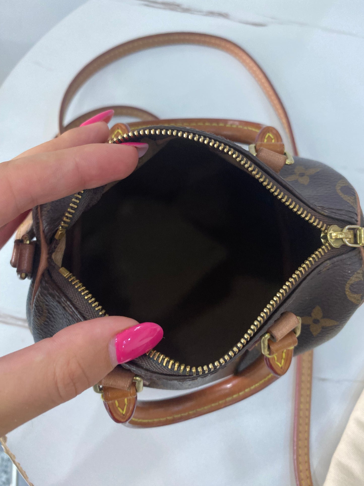 Borsa Louis Vuitton Nano Speedy