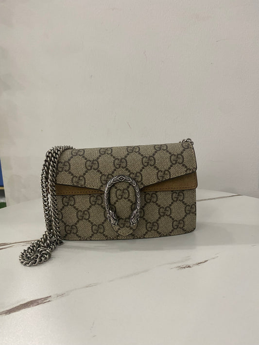 Borsa Gucci Mini Dionysus GG