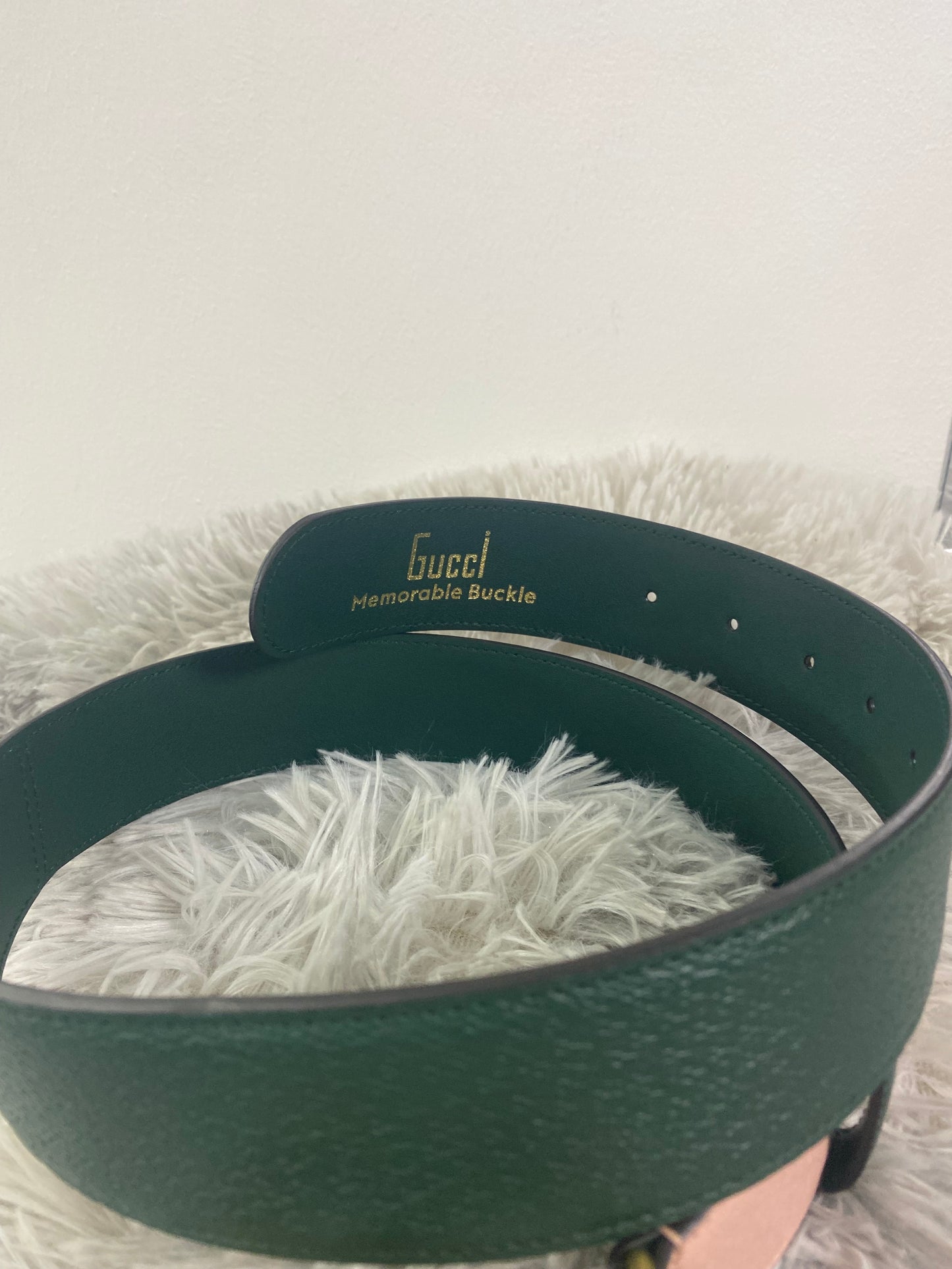 Cintura Gucci GG Bicolore