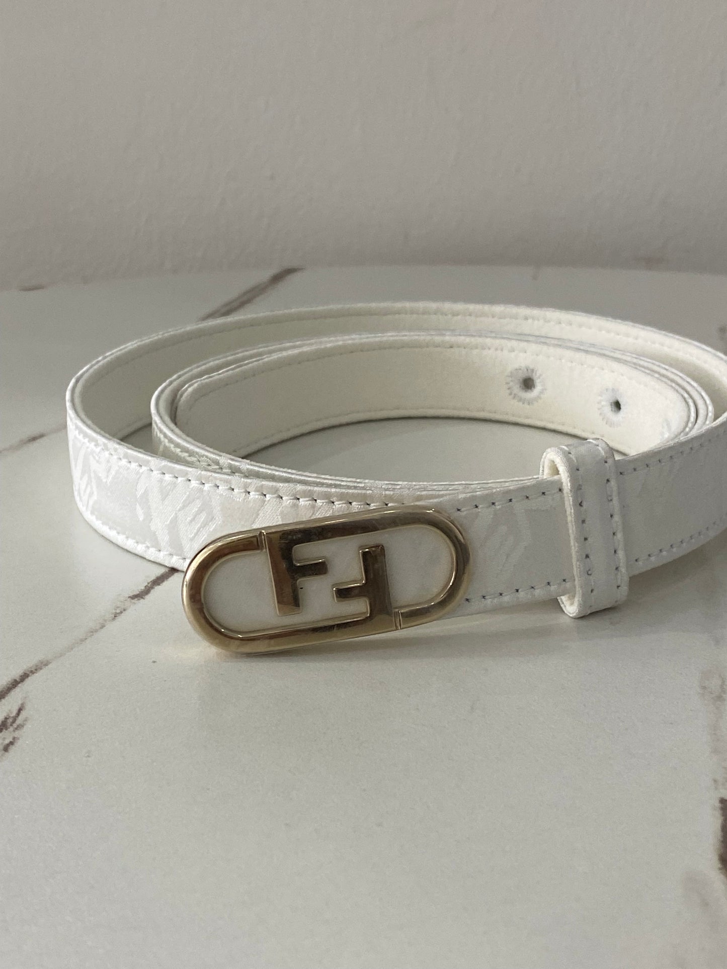 Cintura Fendi sottile FF 46