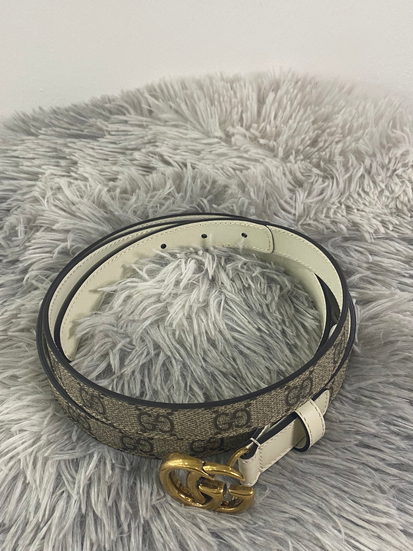 Cintura Gucci GG Sottile