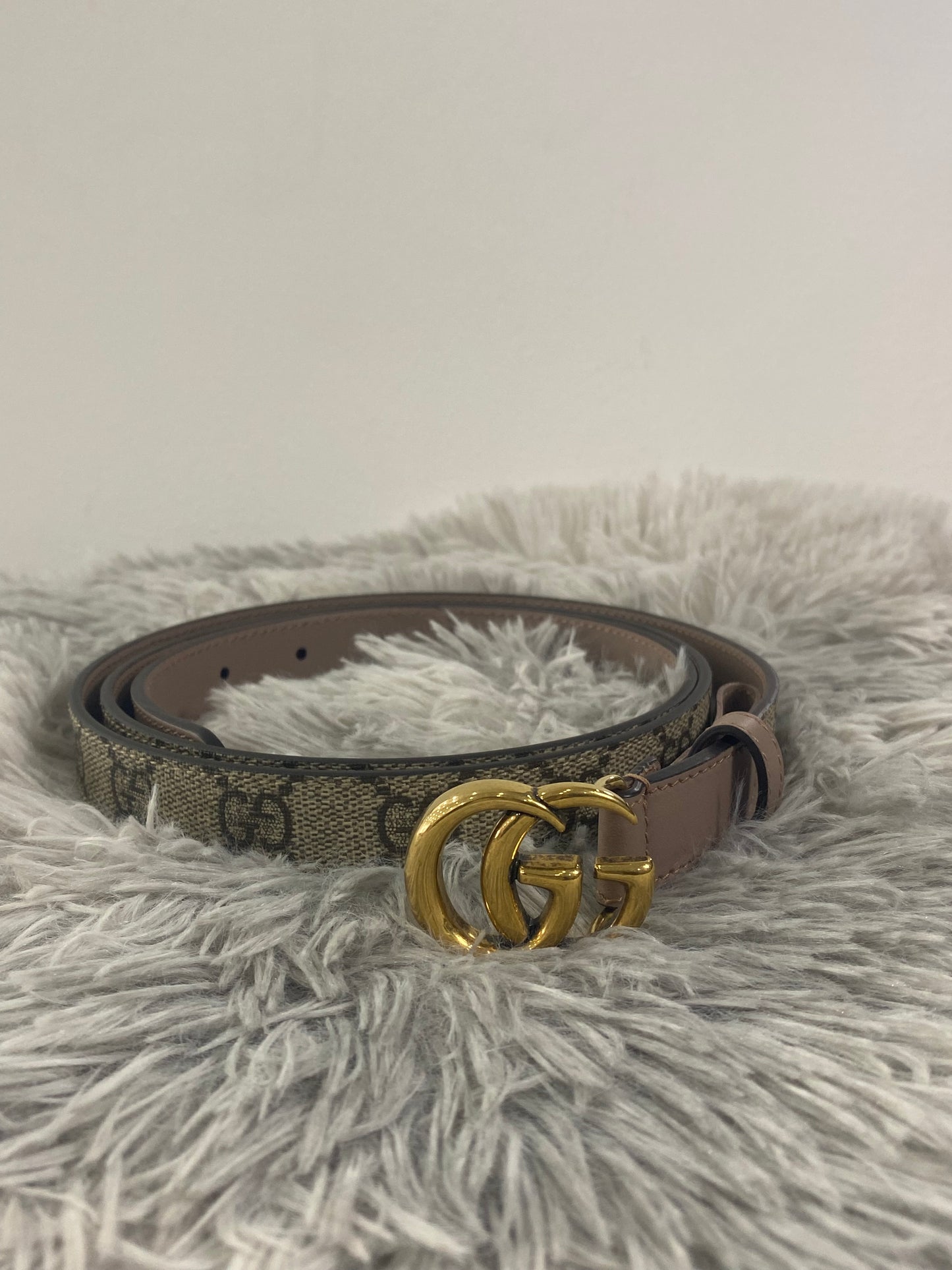 Cintura Gucci GG Sottile