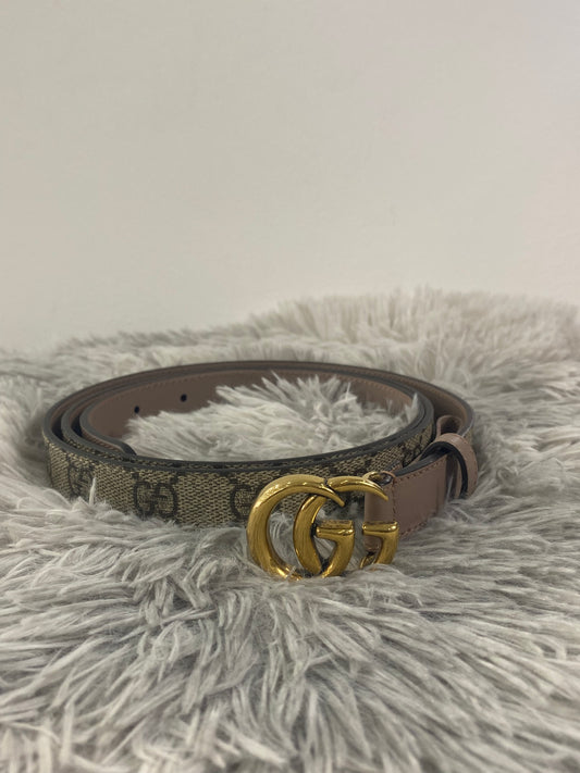 Cintura Gucci GG Sottile