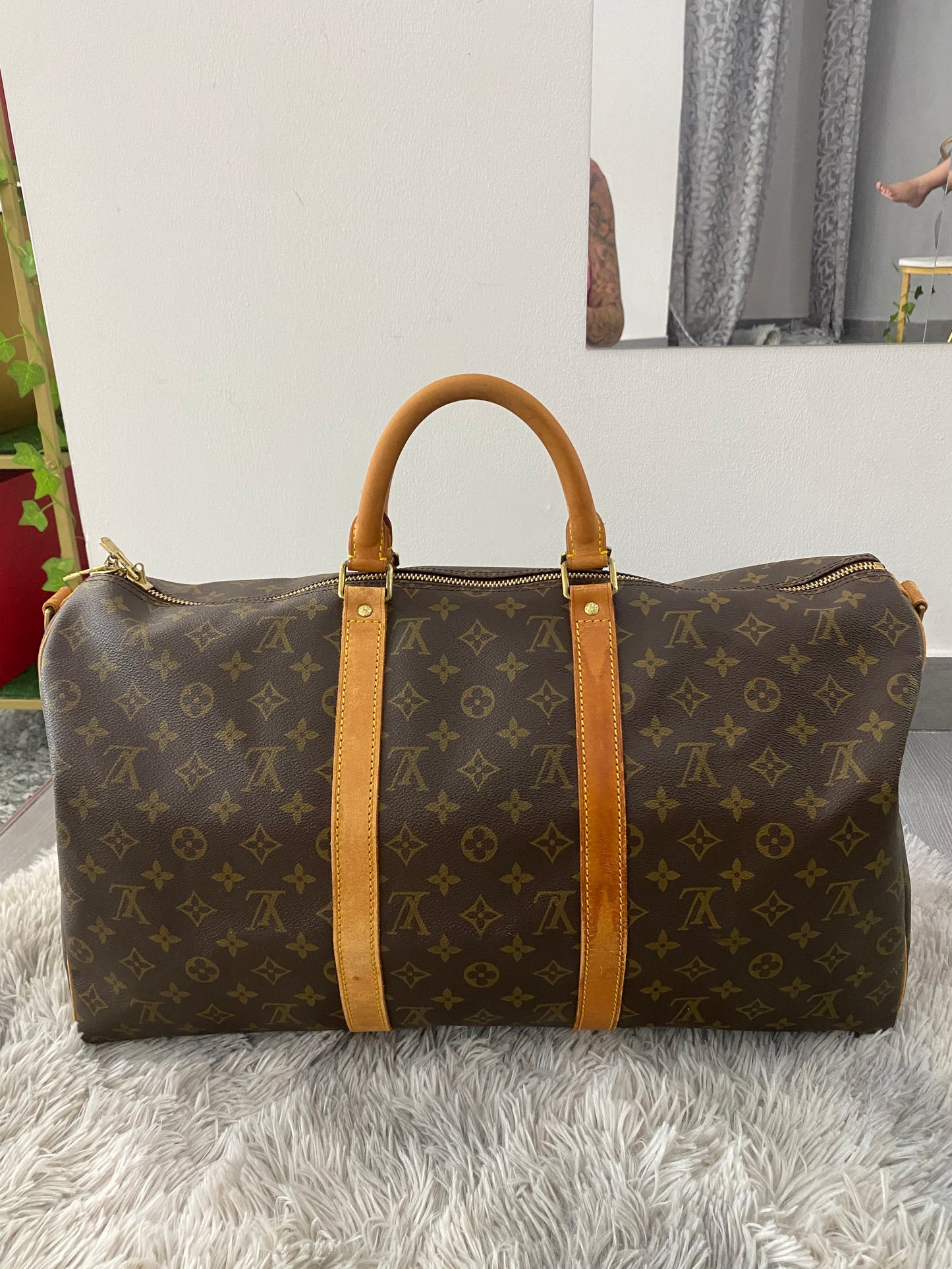Borsone Louis Vuitton Keepall 50 Bandouliere