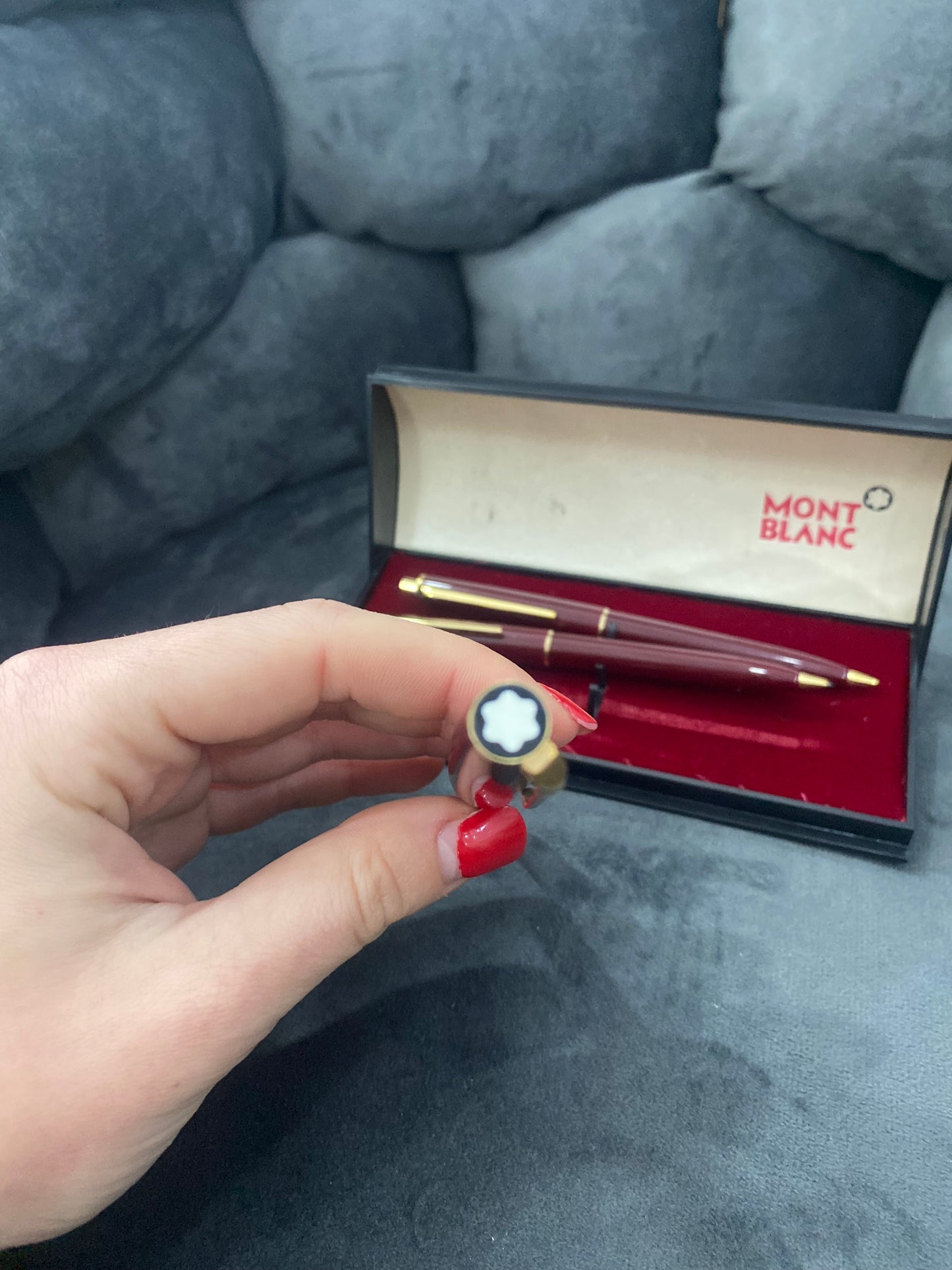 set penna e matite Montblanc vintage