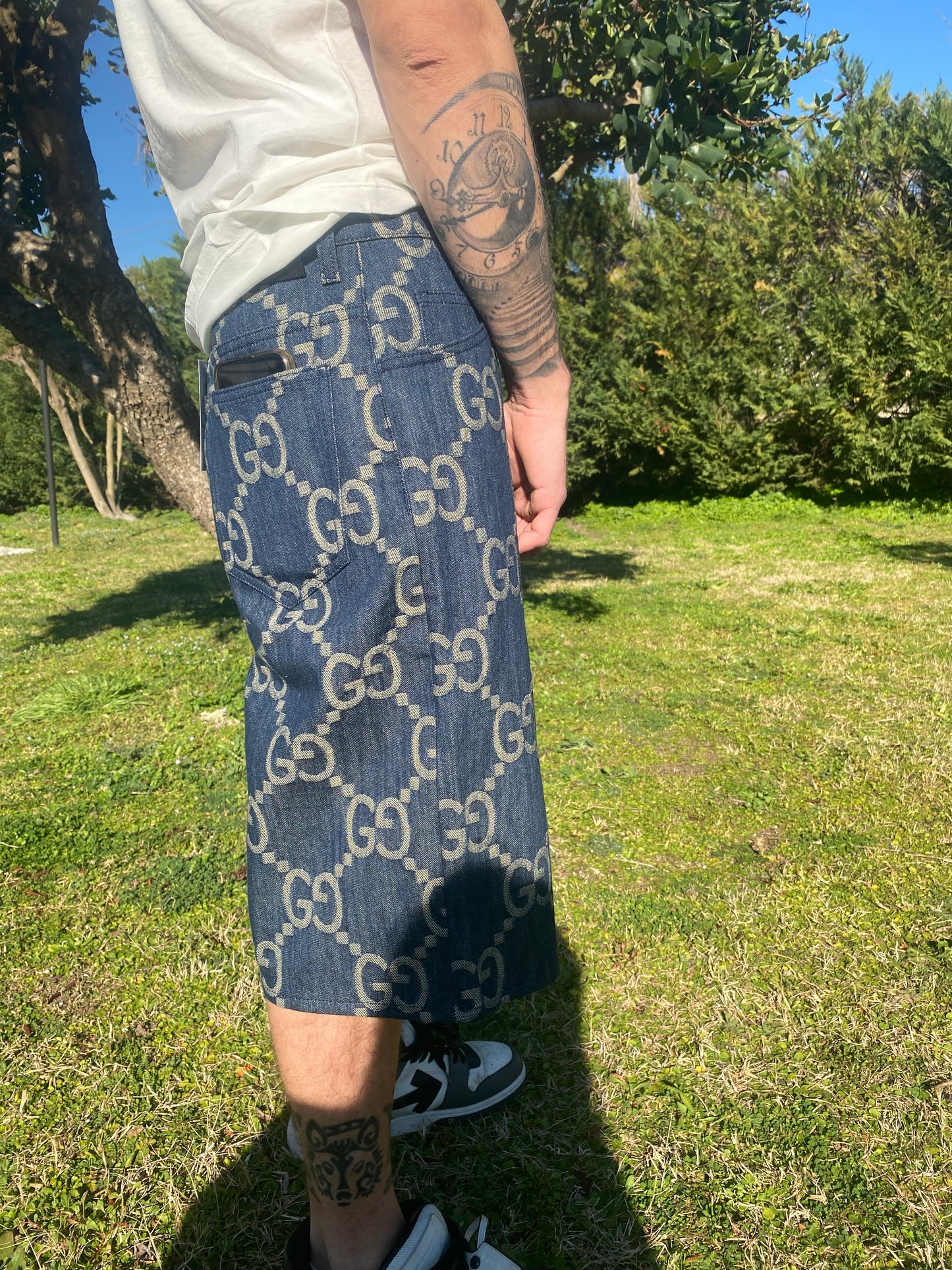 Pantaloncini Gucci Bermuda Jumbo GG