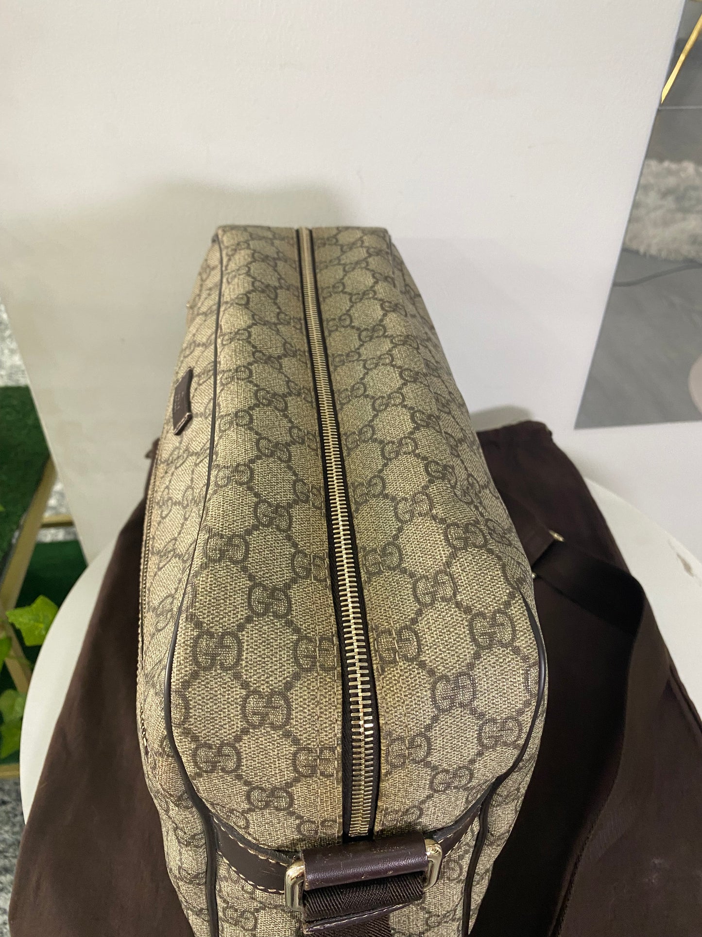 Borsa a tracolla Gucci Messenger GG