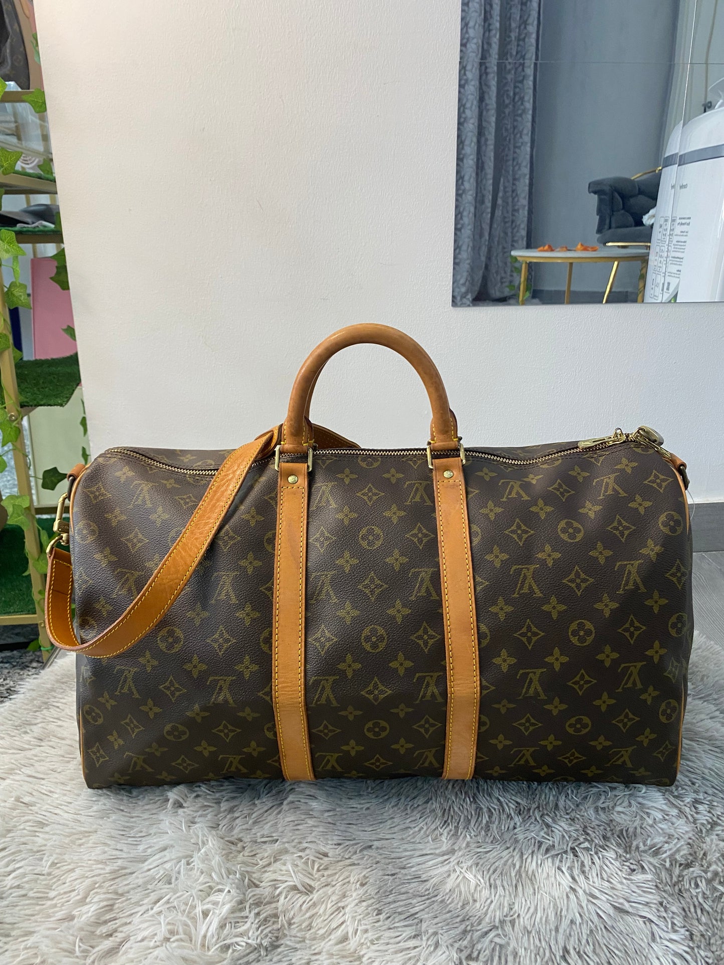 Borsone Louis Vuitton Keepall 50 Bandoulière